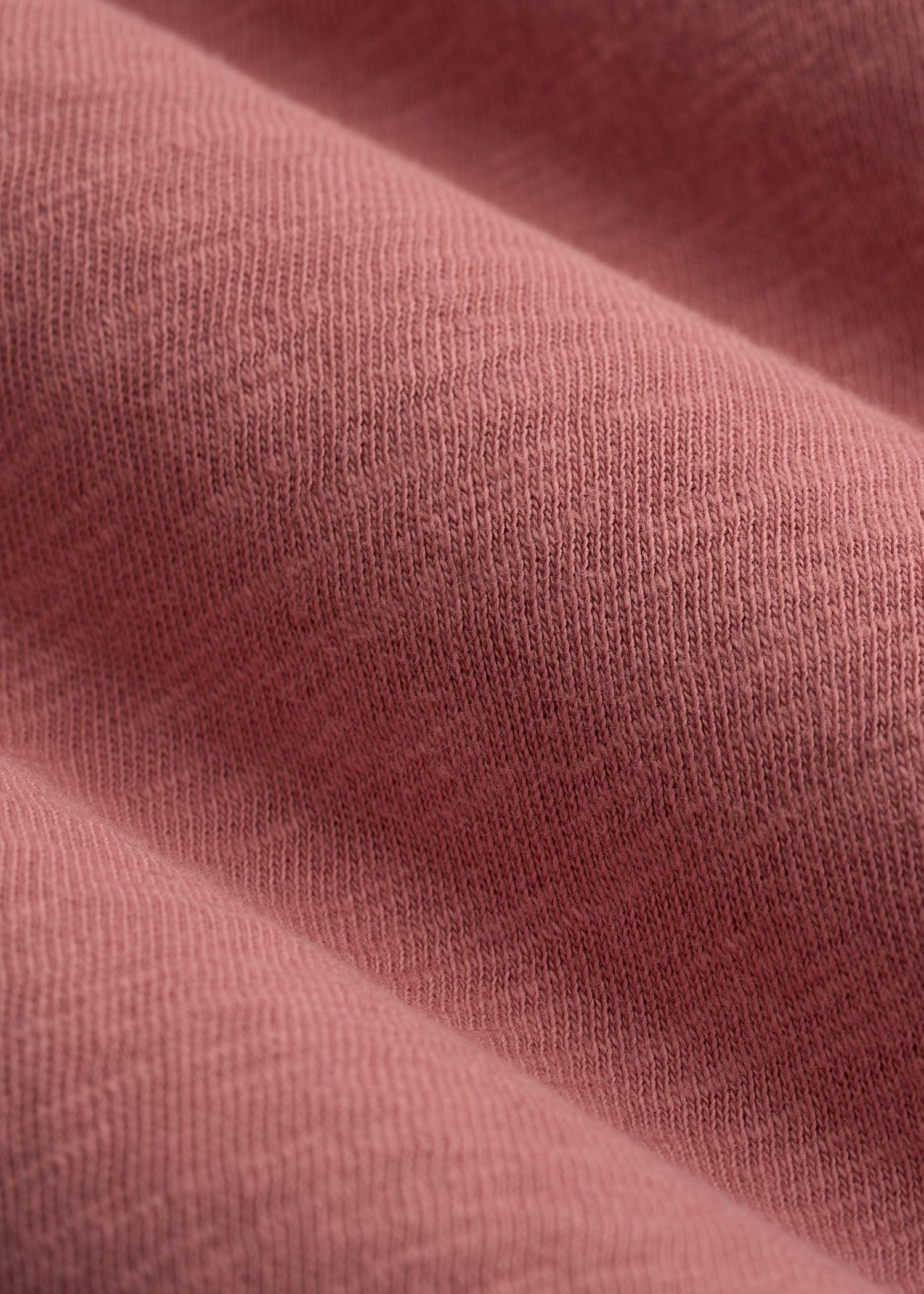 Sunwashed Slub Crewneck for Tall Men in Dusty Cedar Male Product Image