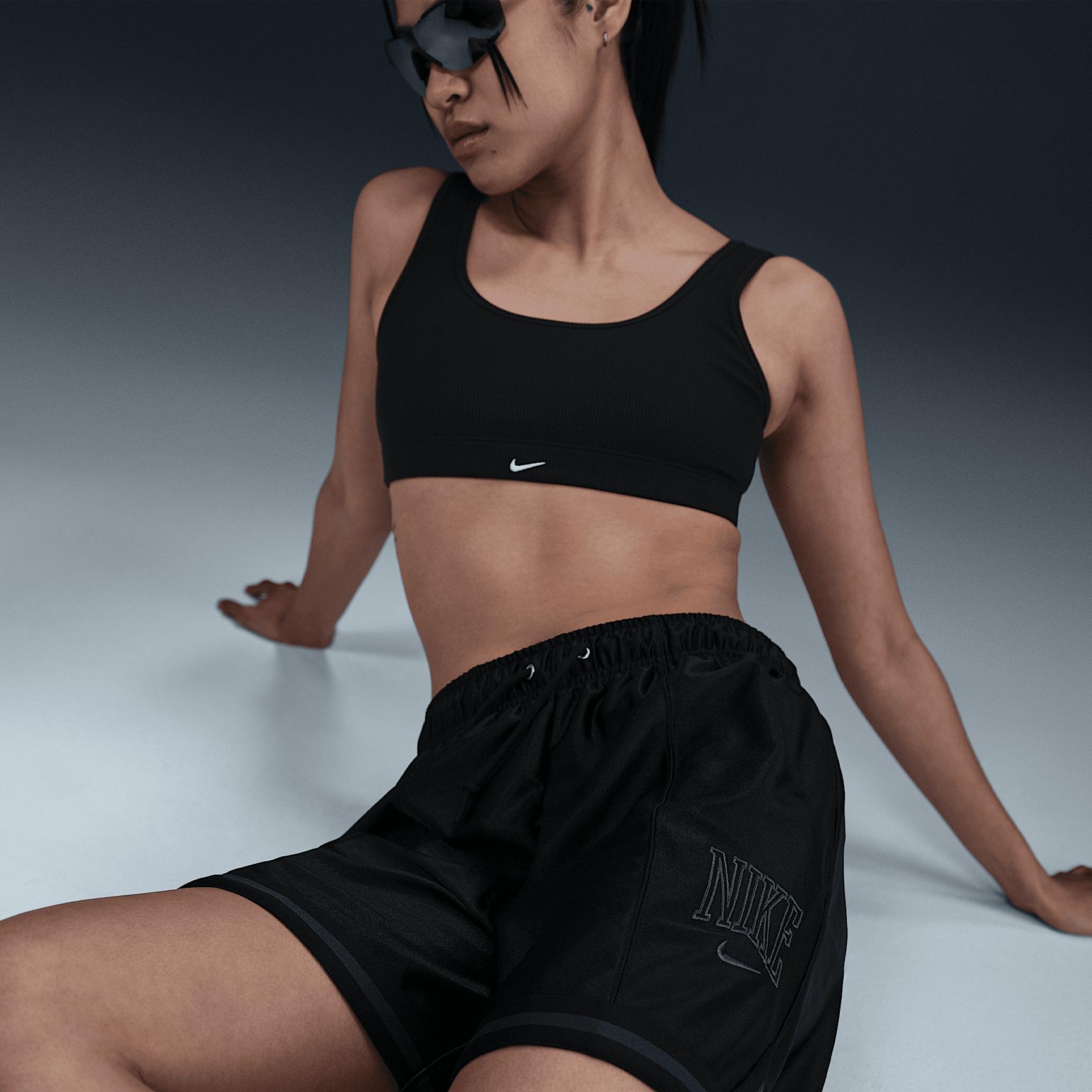 Womens Nike Sportswear Loose Mid-Rise Graphic Shorts | HJ0163-133 Product Image