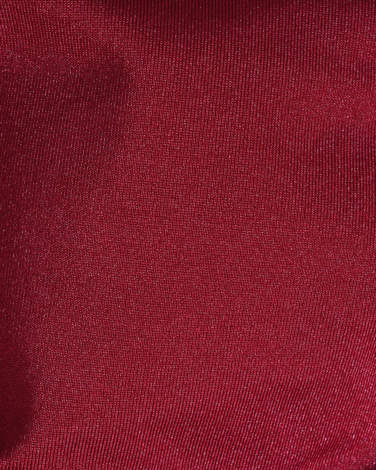 Red Triangle Drawstring Bikini Set Product Image