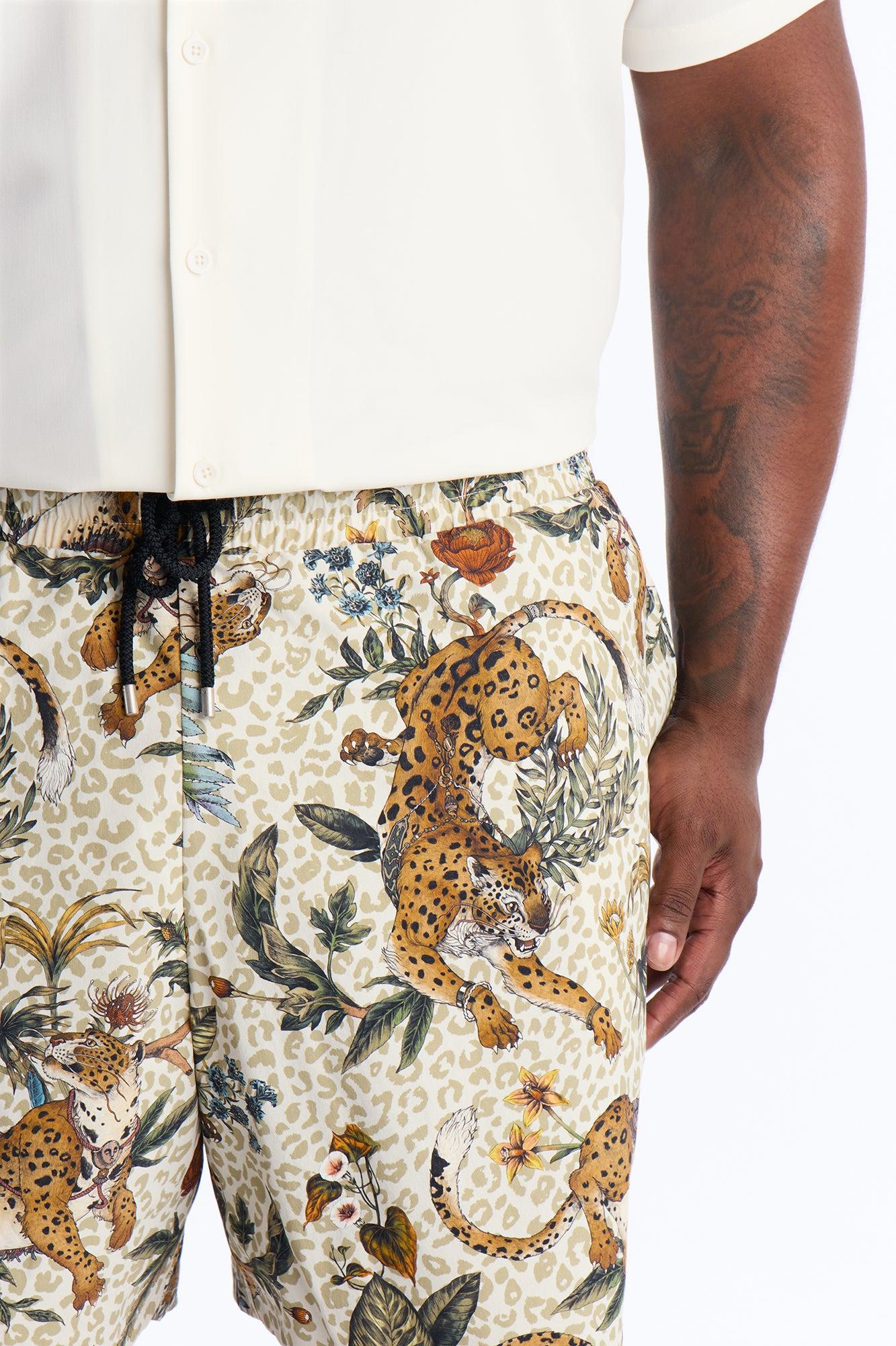Jungle Cruise Swim Trunk 7″ - Multi Color Male Product Image