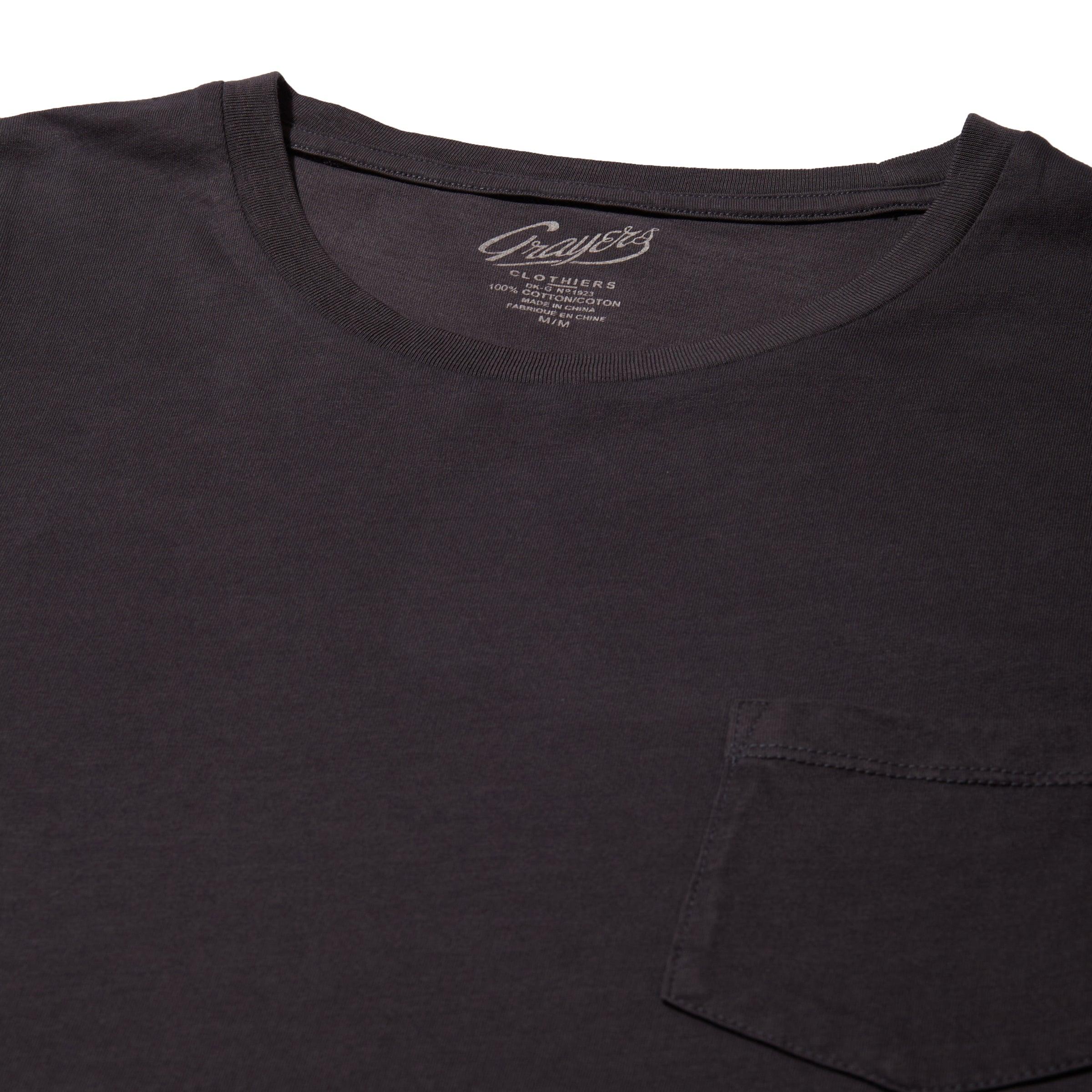 Pima Cotton Pocket Tee - Forged Iron (Final Sale)* Product Image