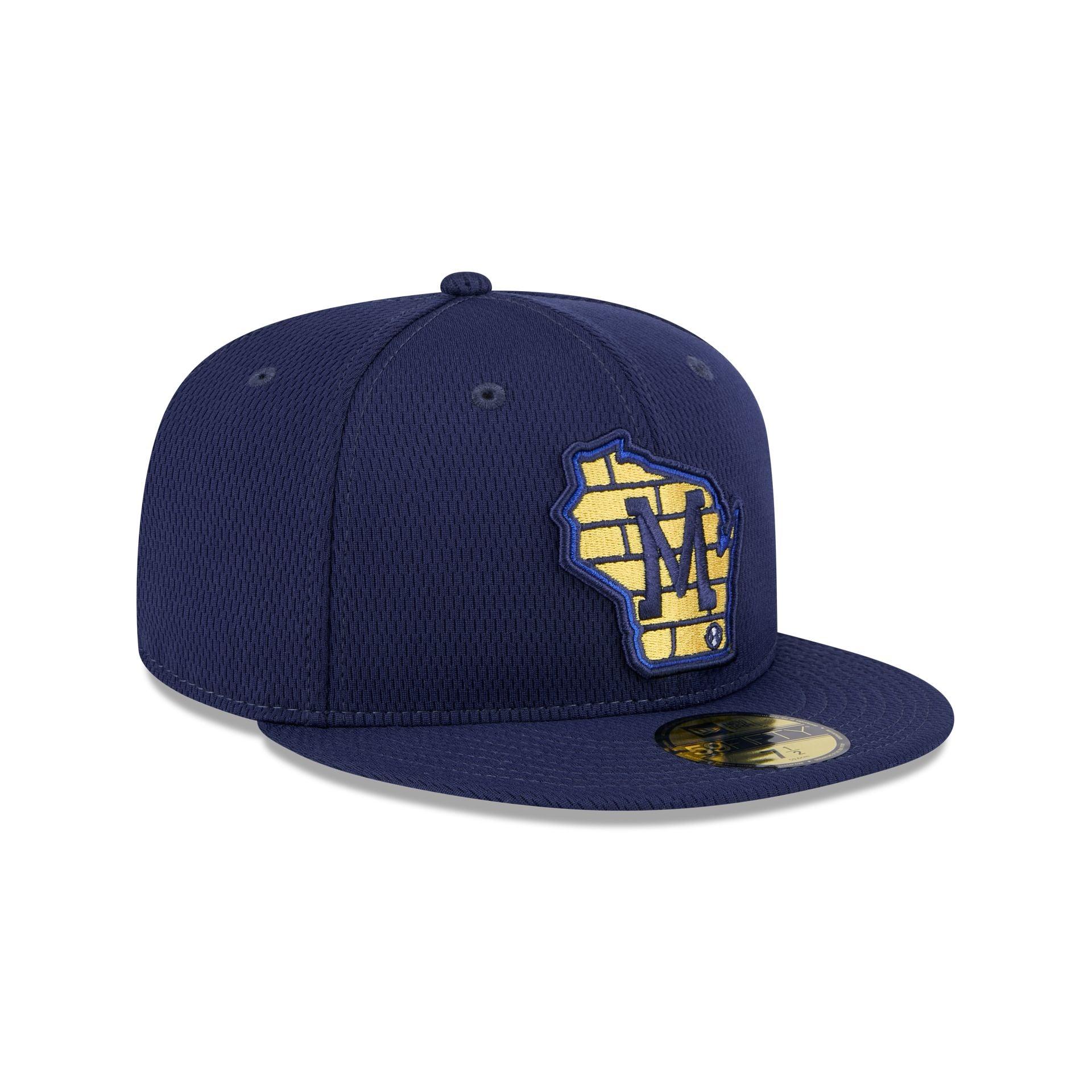 Milwaukee Brewers 2025 Clubhouse Alt Low Profile 59FIFTY Fitted Hat Male Product Image