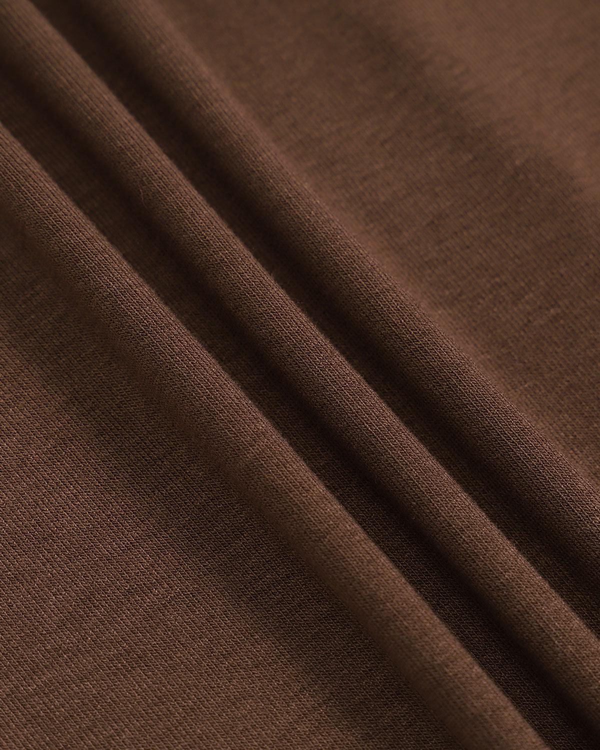 Women's Coffee Ruched Knitted Slip Midi Dress Female Product Image