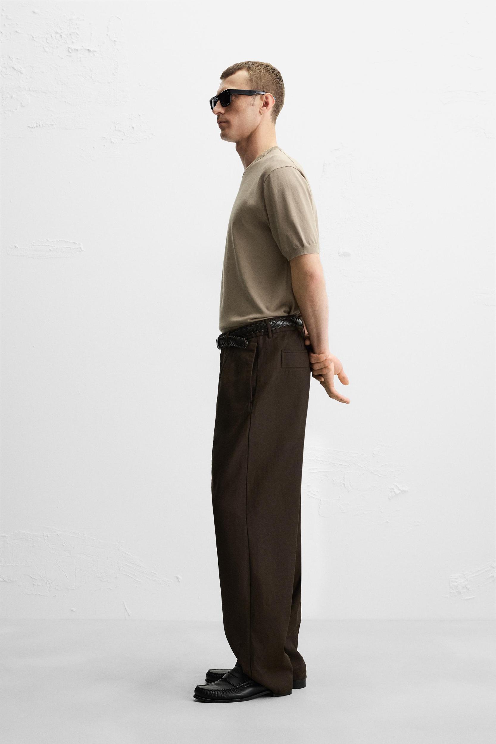 REGULAR FIT KNIT T-SHIRT Product Image