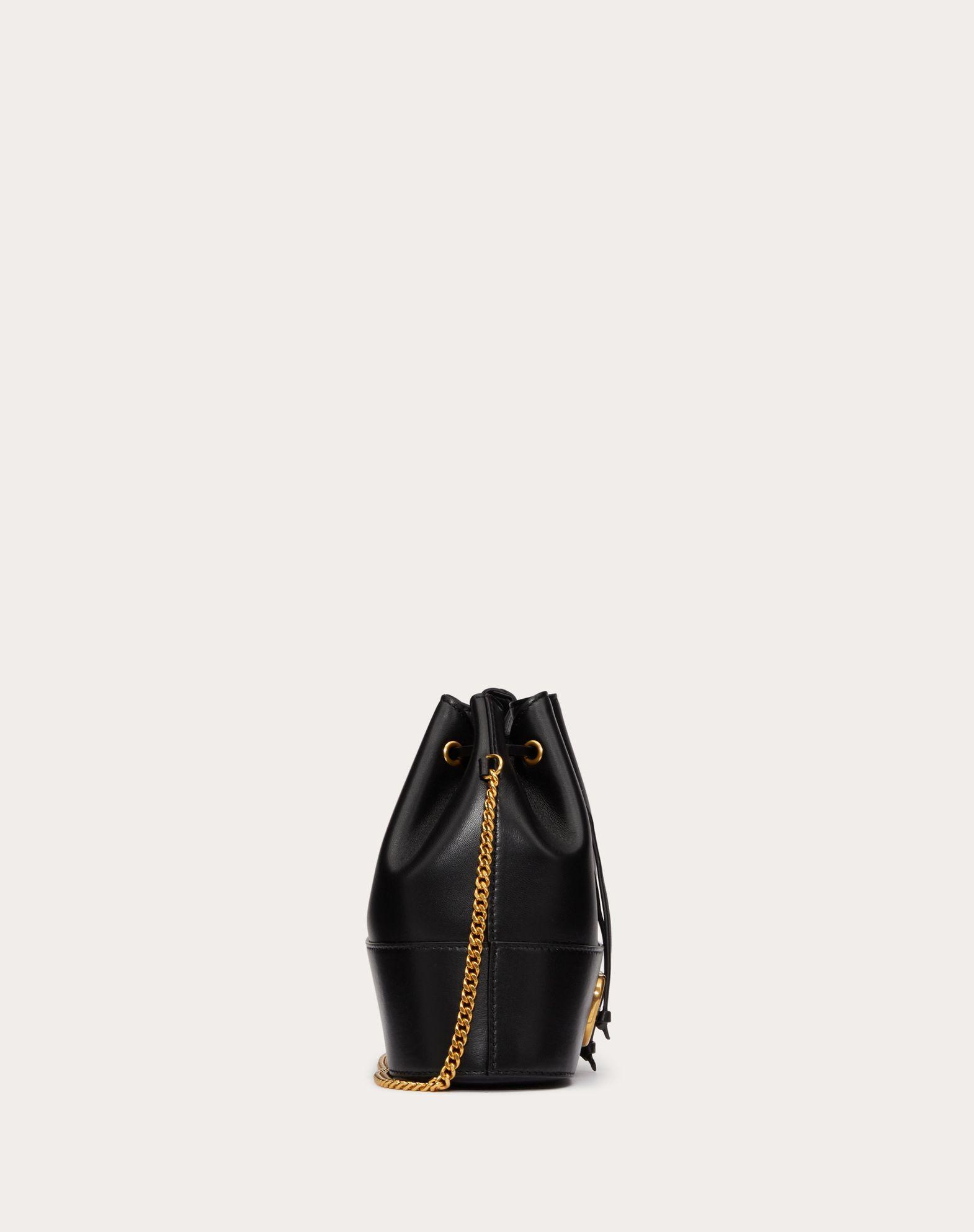 Mini Bucket Bag In Nappa With Vlogo Signature Chain Product Image