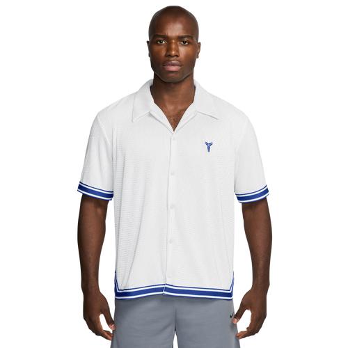 Nike Mens Nike Pleated S/S Top - Mens Black/White Product Image