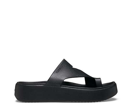 Crocs Womens Getaway Platform Toe Loop Sandal Product Image