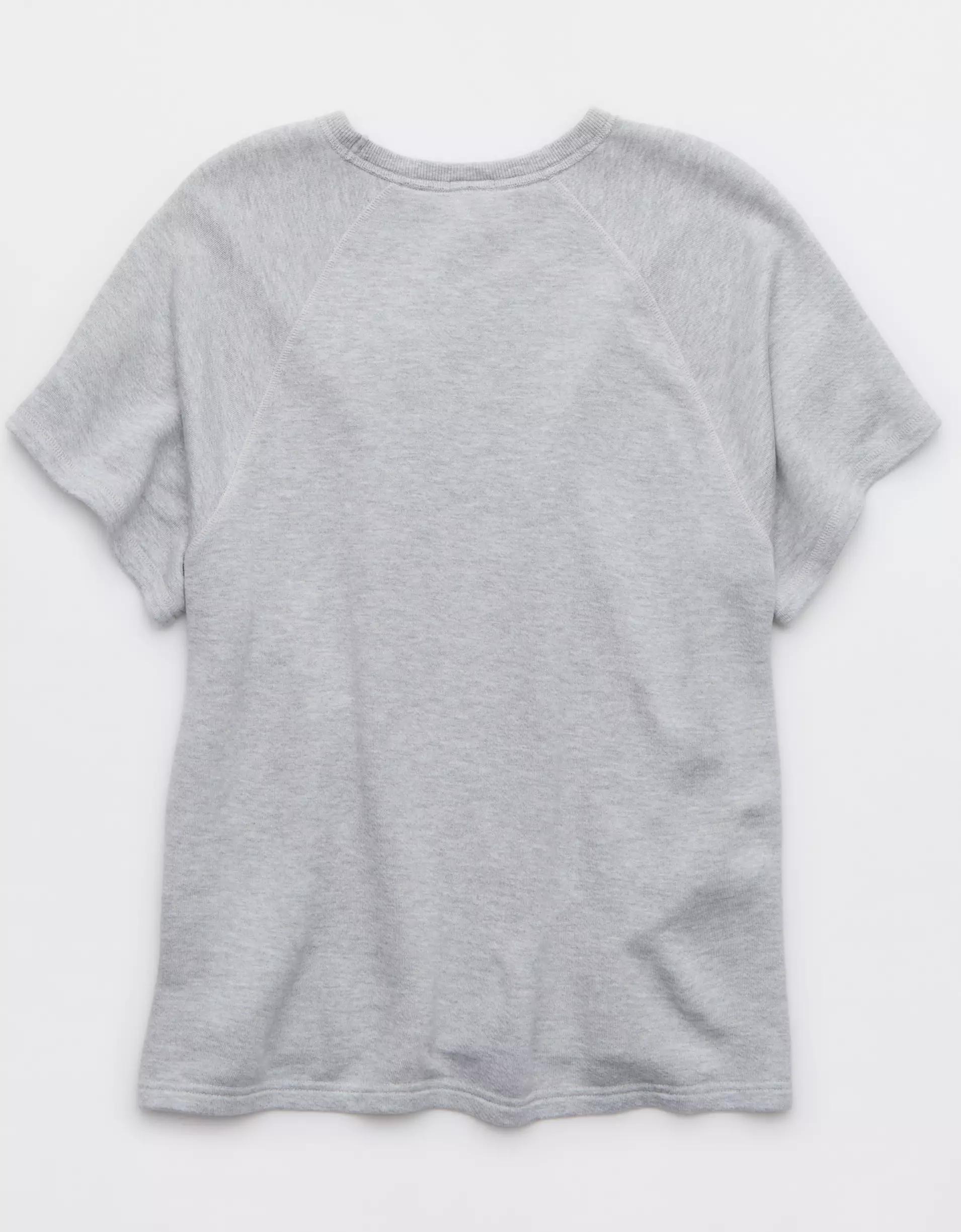OFFLINE By Aerie Keep It 100 Terry Oversized T-Shirt Product Image