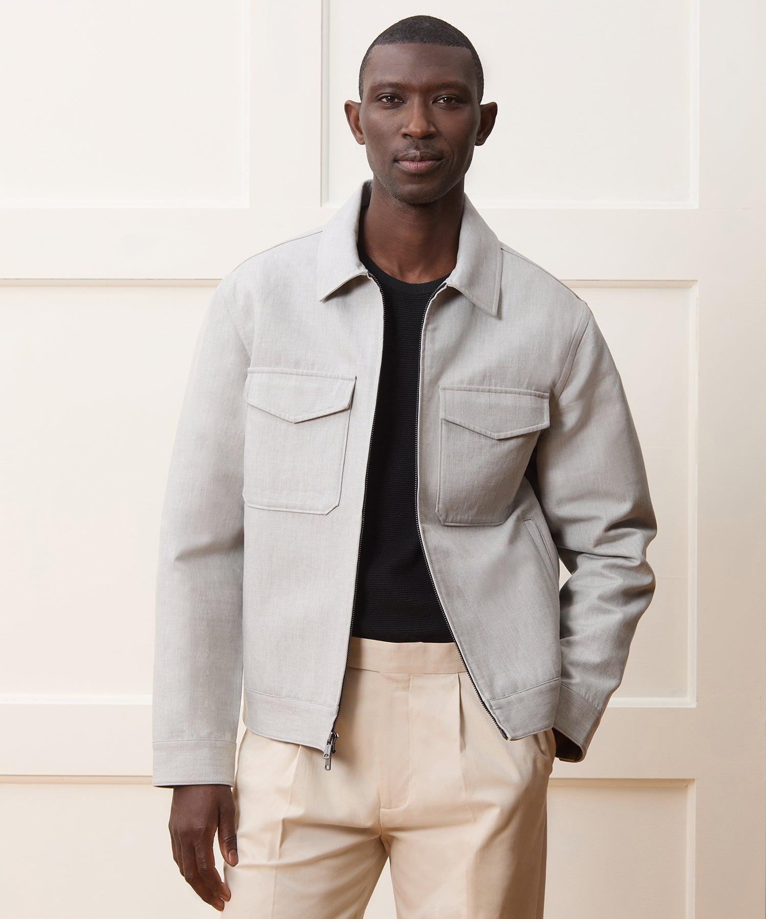 Cotton-Linen Station Jacket Product Image