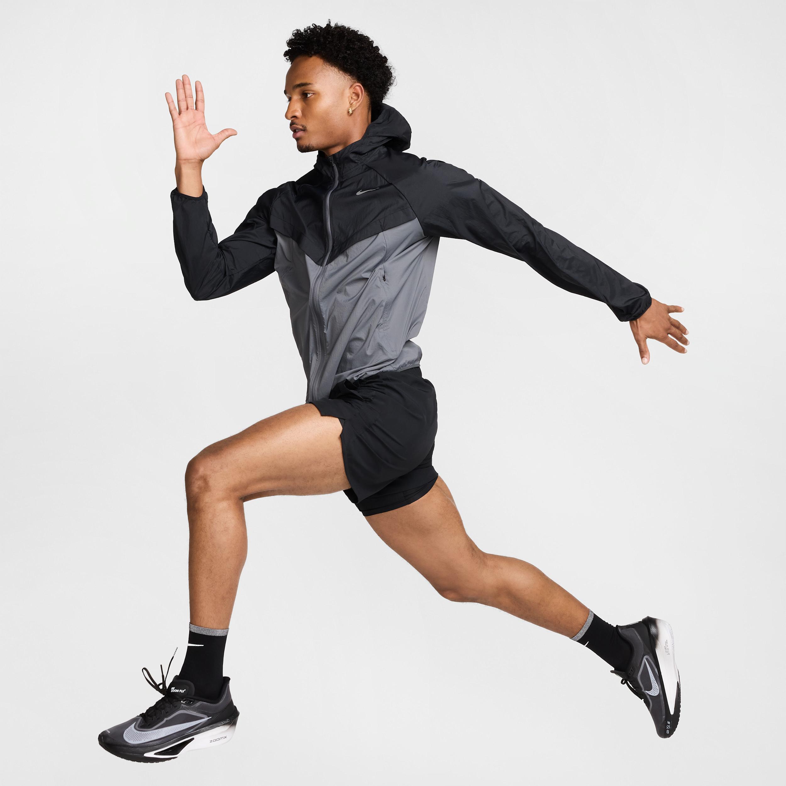 Nike Mens Stride Repel UV Running Jacket | HV4548-011 Product Image