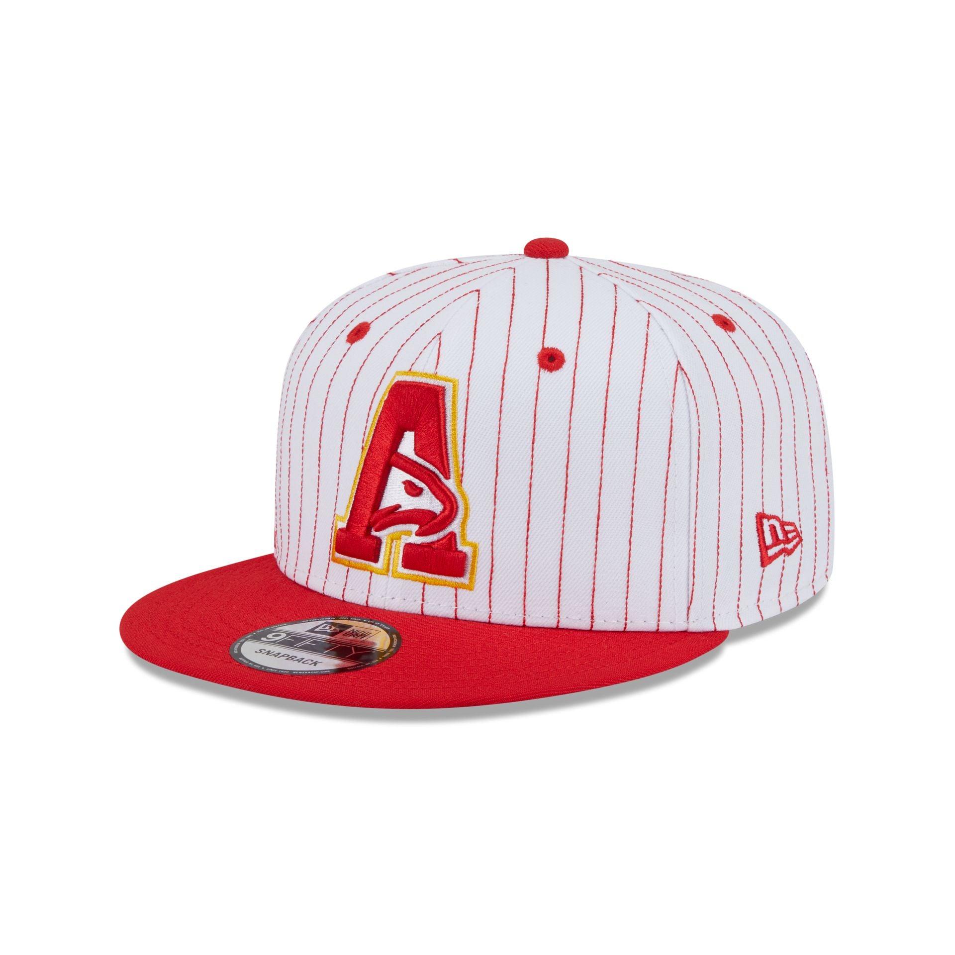 Atlanta Hawks Deceptor Pinstripe 9FIFTY Snapback Hat Male Product Image