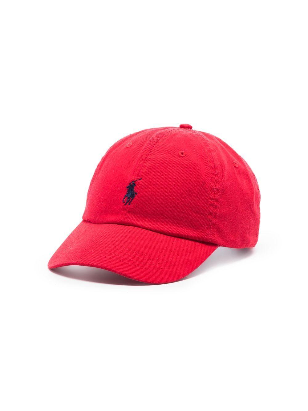 Polo Pony logo-embroidered cotton cap Product Image