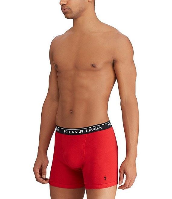 Polo Ralph Lauren Classic Fit Solid Boxer Briefs 3-Pack Product Image