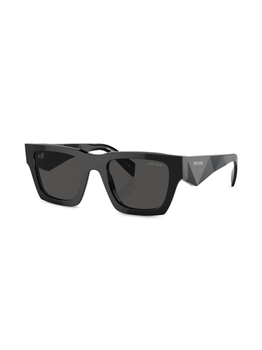 logo-lettering square sunglasses Product Image