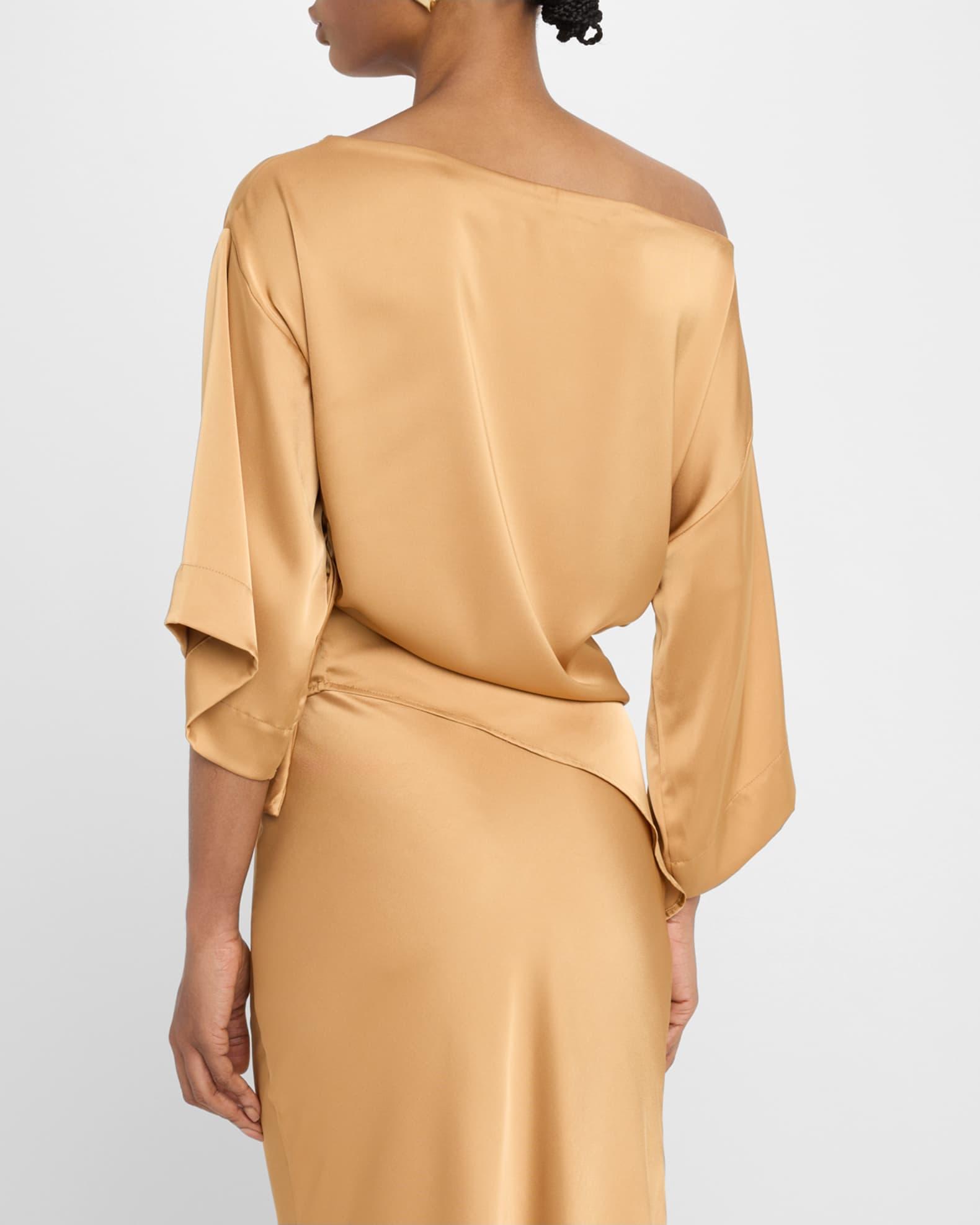 Cataleya Draped One-Shoulder Top Product Image