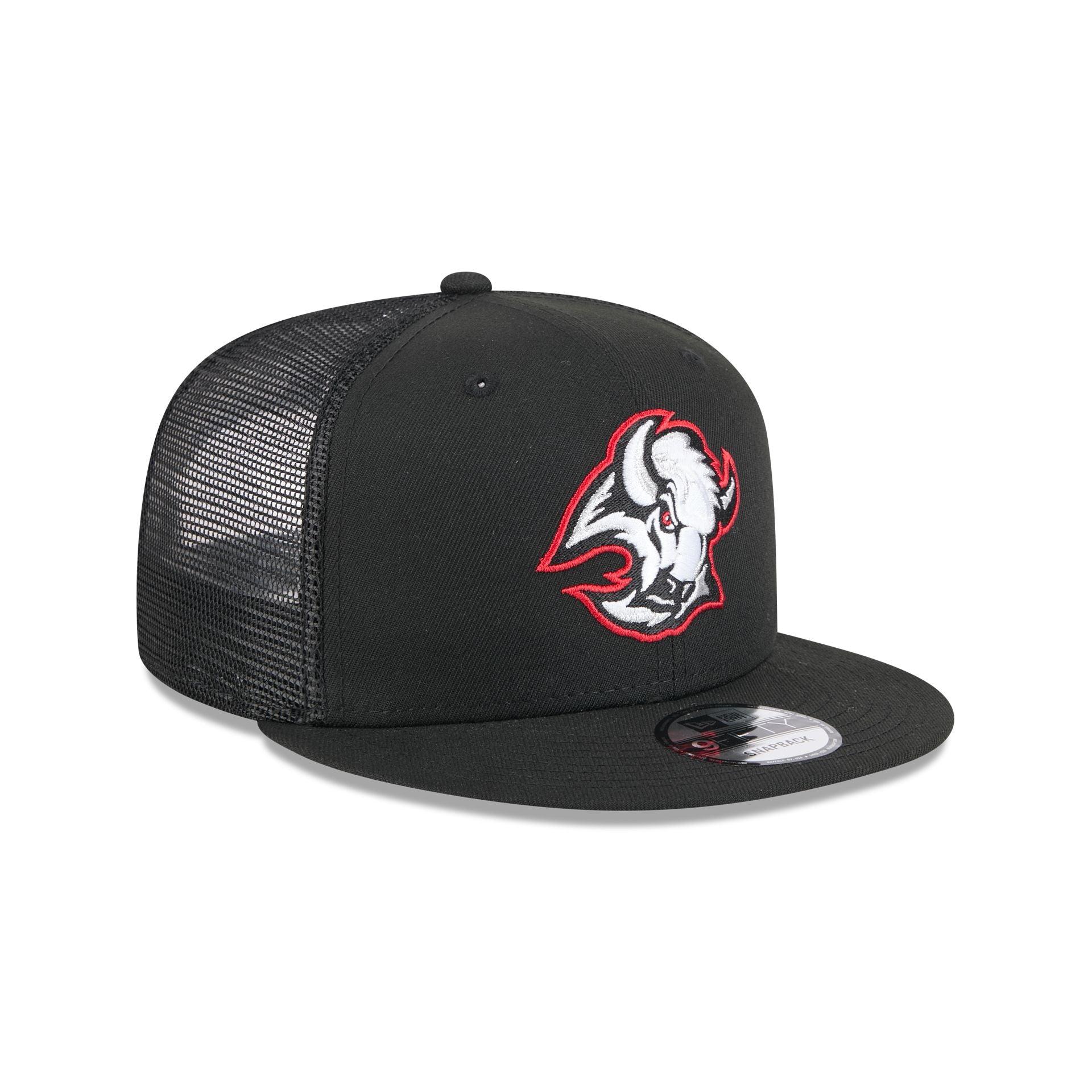 Buffalo Sabres Alt Team Tag 9FIFTY Trucker Hat Male Product Image