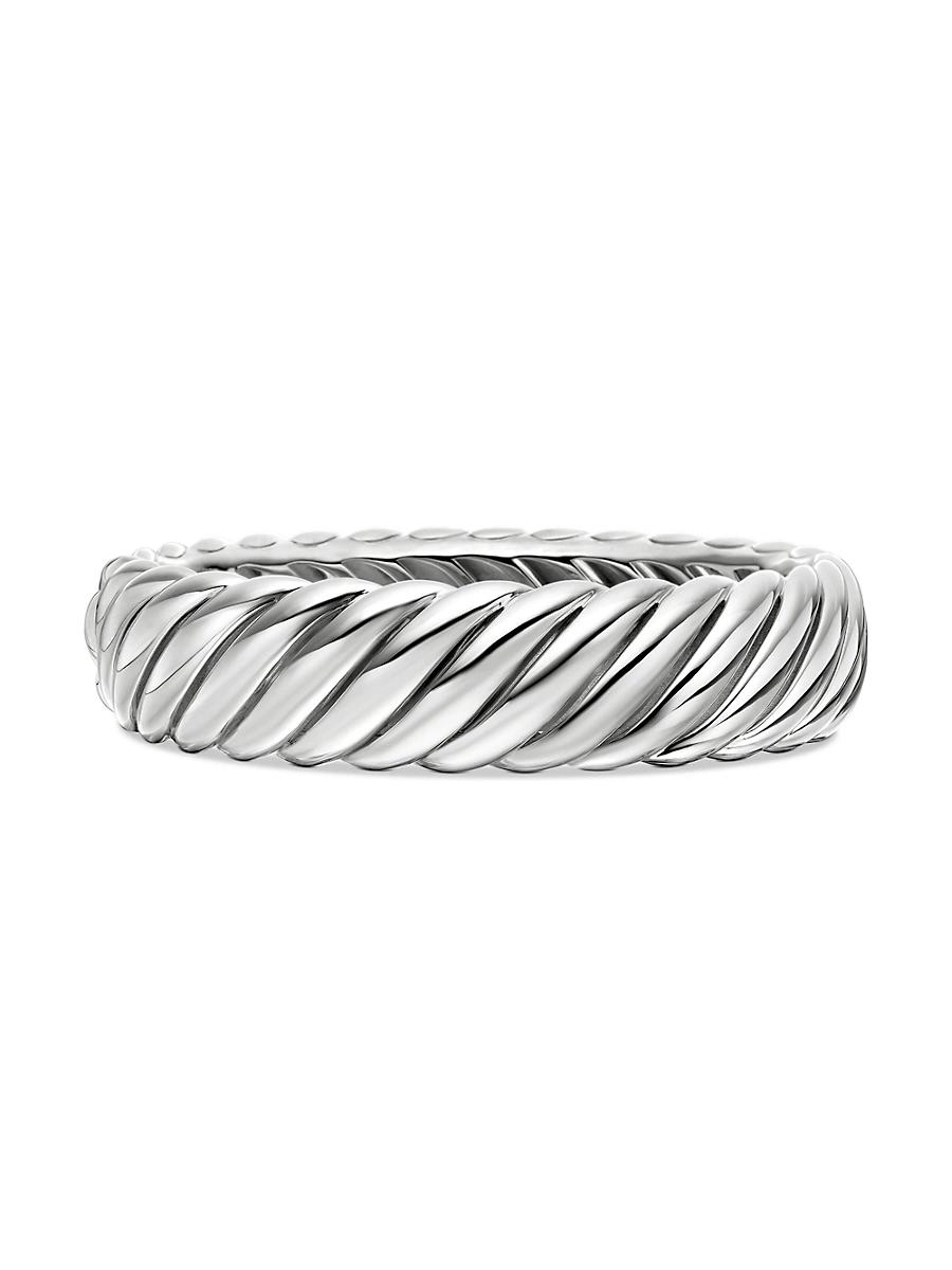 Womens Sculpted Cable Bracelet 17mm Product Image
