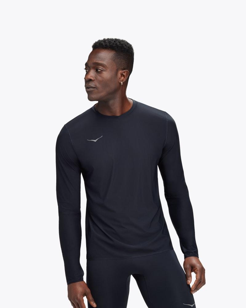 HOKA Mens Airolite Run Long Sleeve Shirt Product Image