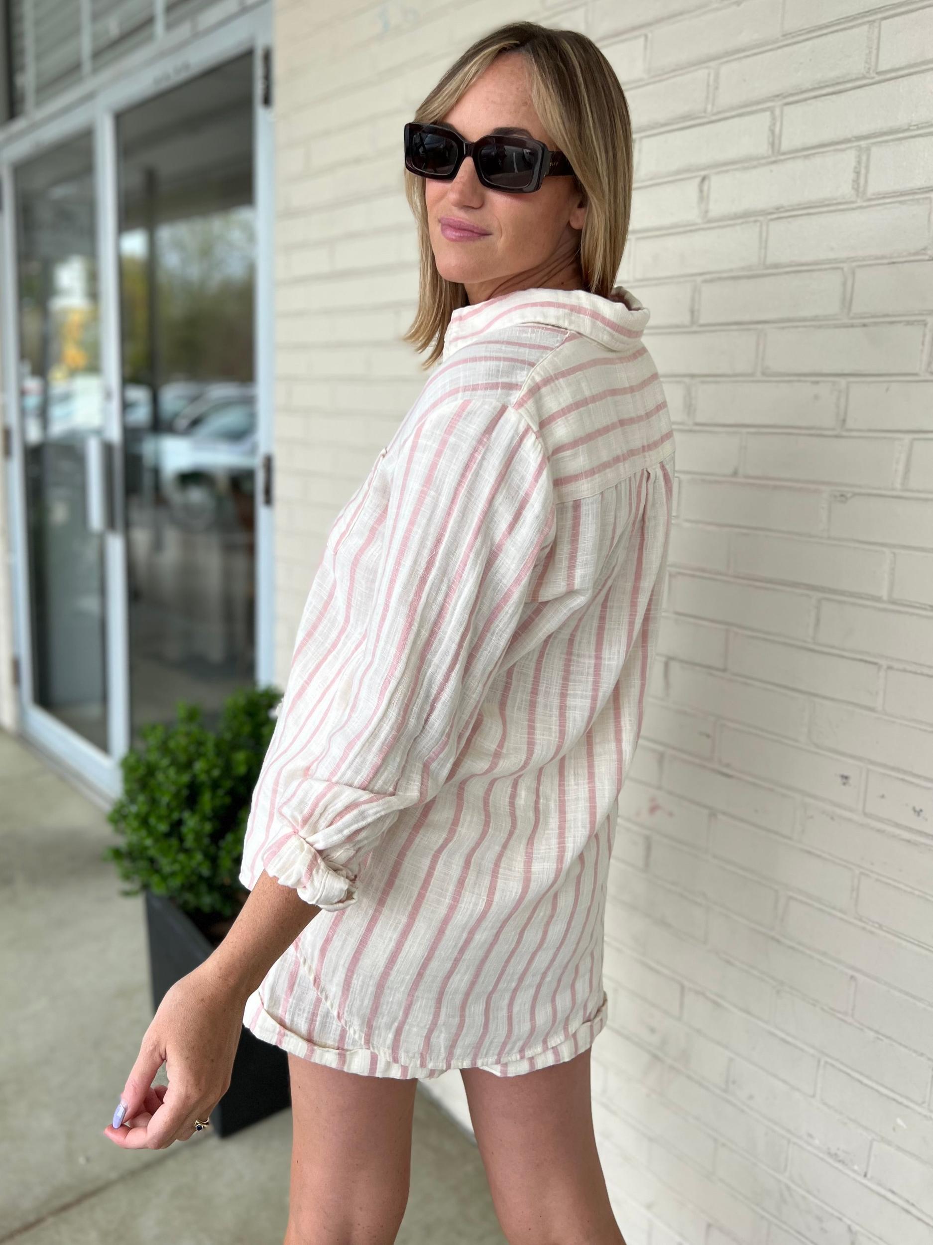 [Z Supply] Saturday Stripe Shirt Product Image