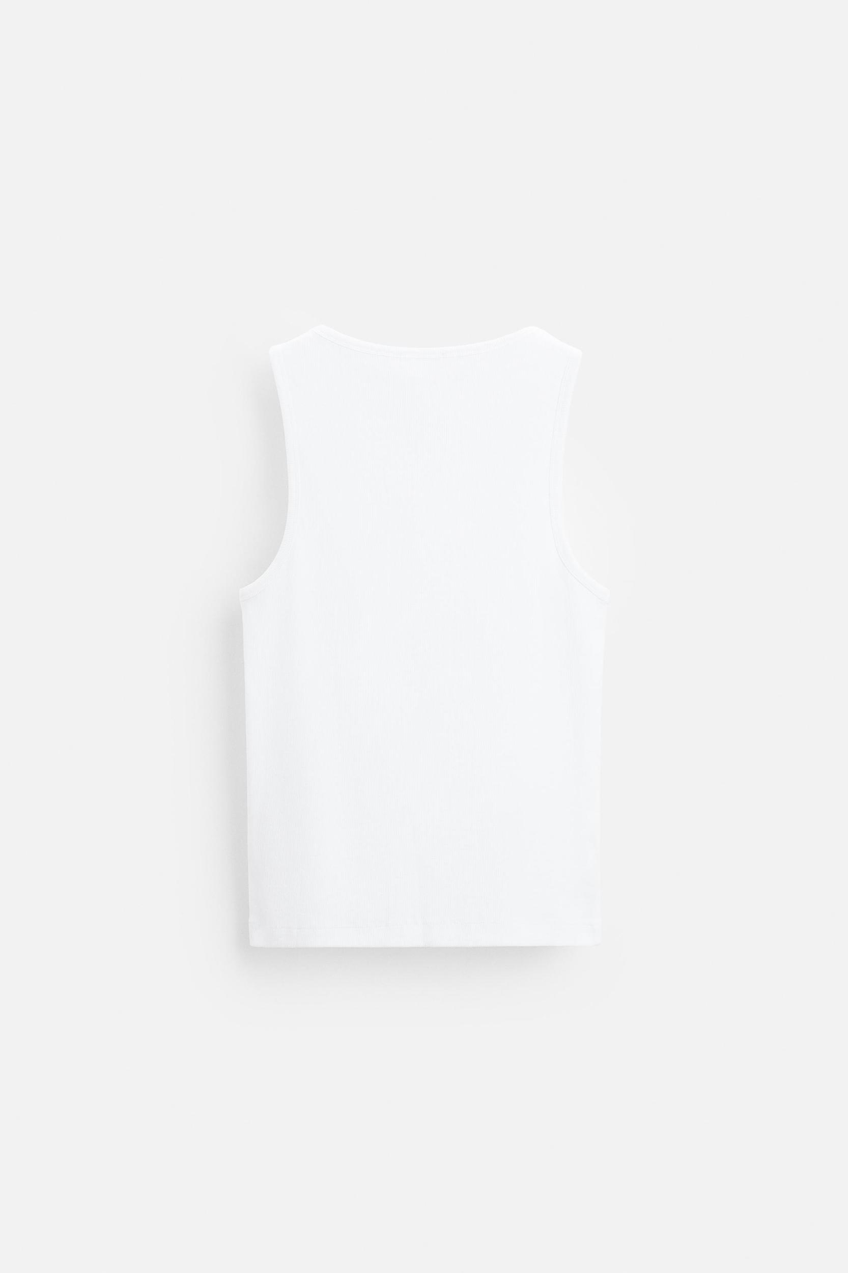 BASIC RIBBED TANK TOP Product Image