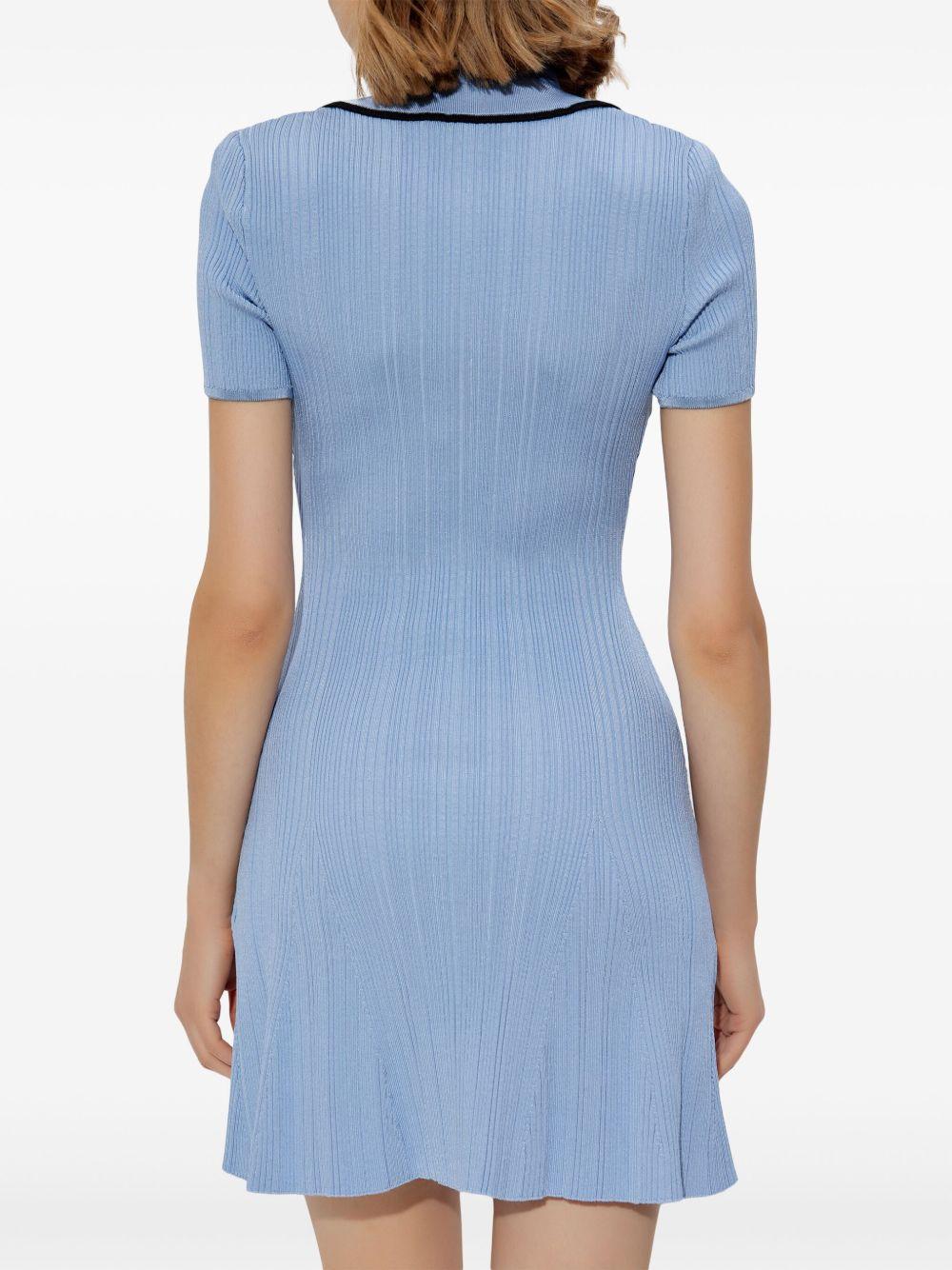 ribbed-knit mini dress Product Image