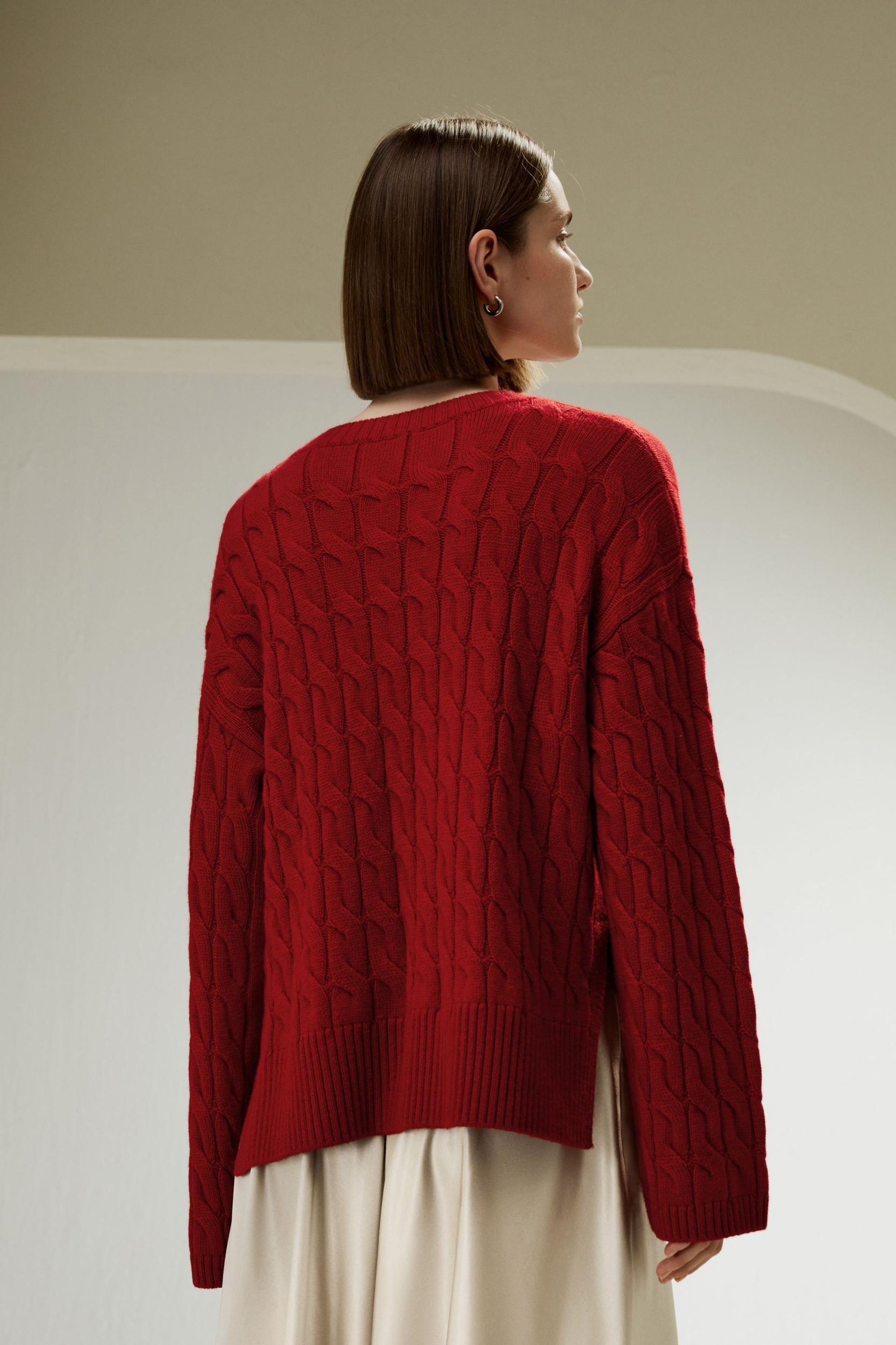 Ultrafine Merino Wool Crewneck Sweater Product Image