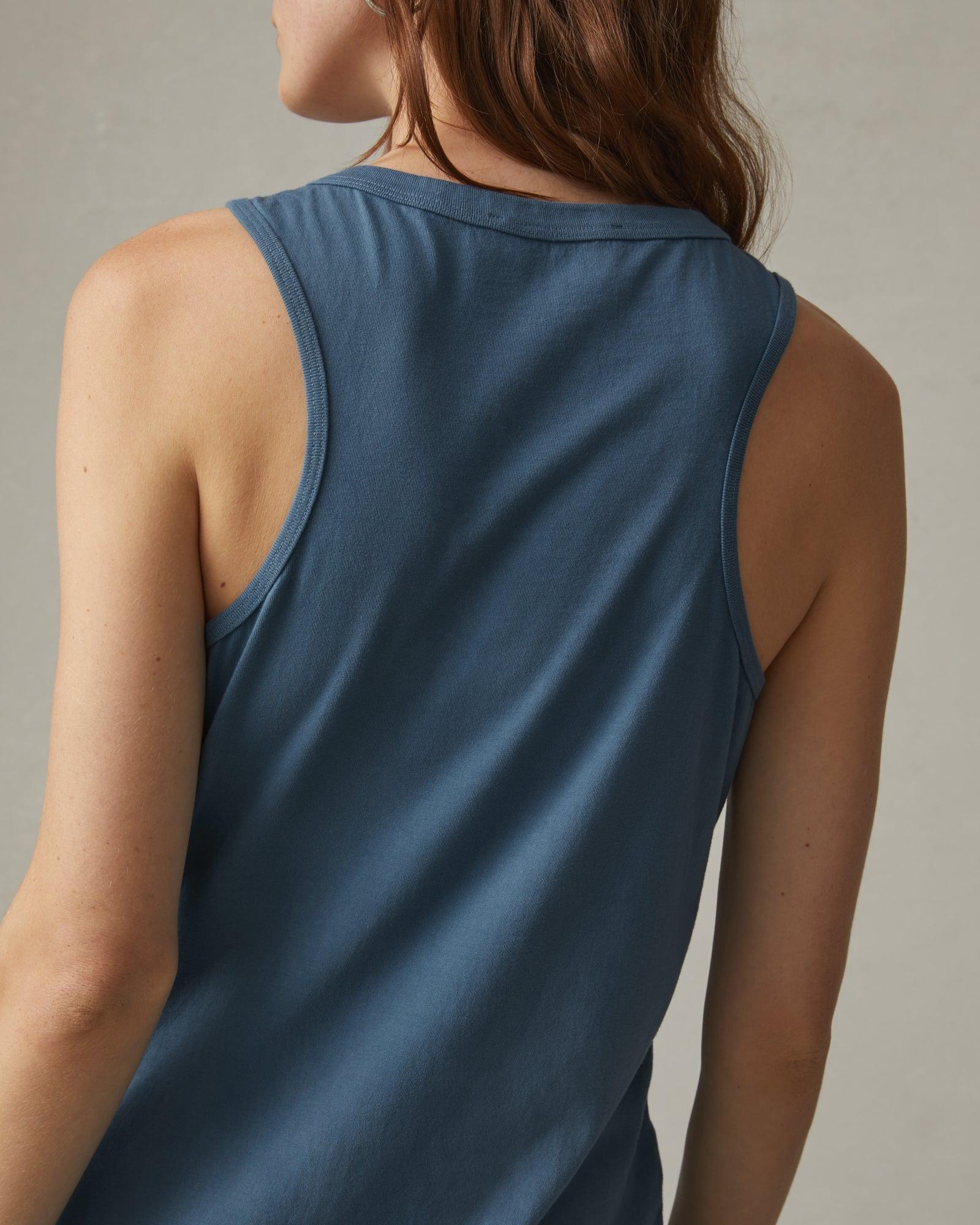Women's Racer Tank Dress - Bluefin Female Product Image