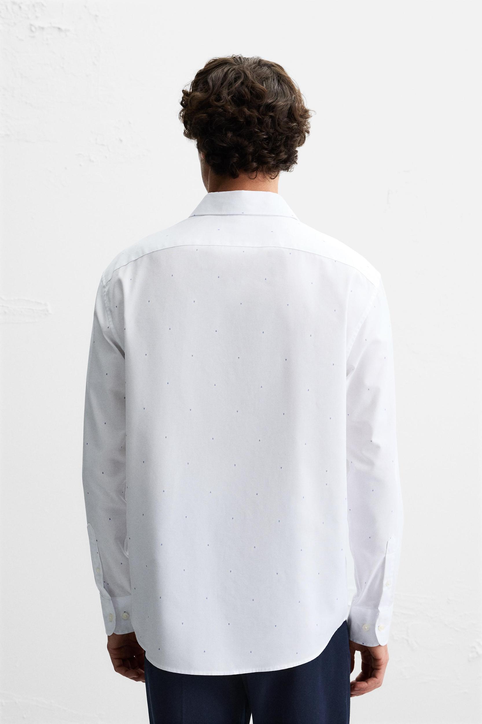 GEOMETRIC PRINT SHIRT Product Image