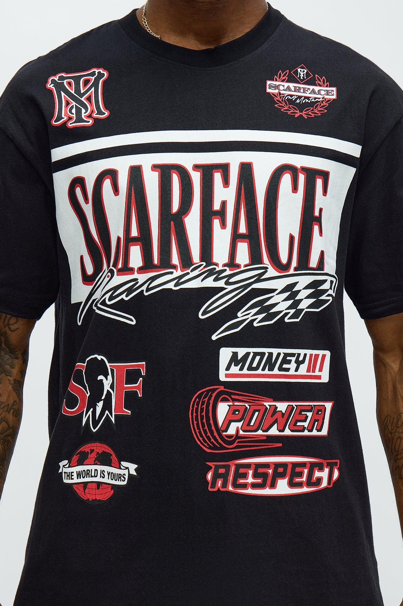 Scarface Racing Short Sleeve Tee - Black Product Image