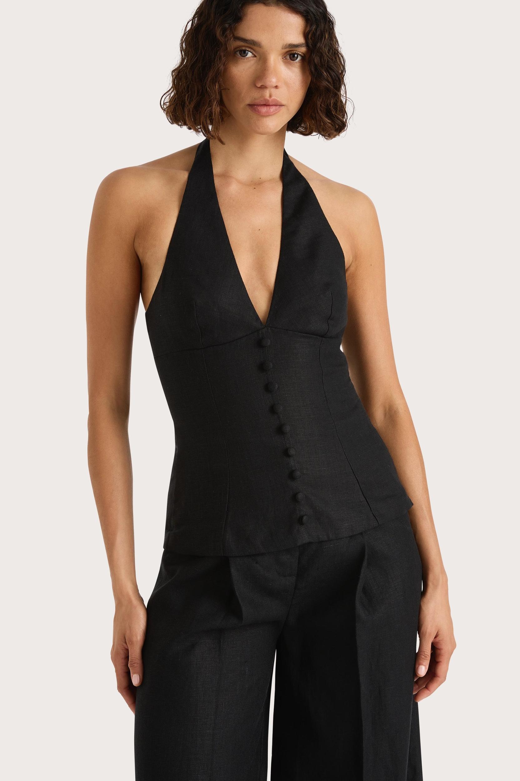 Marie Top Black - Final Sale Product Image