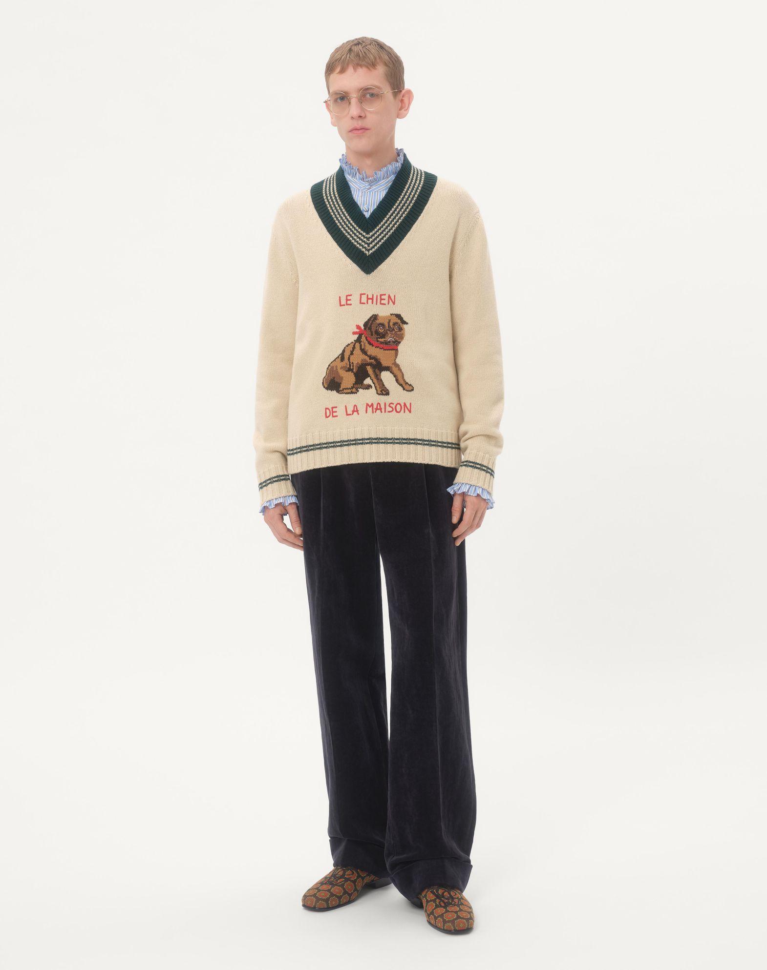 Le Chien De La Maison Jacquard Wool Jumper Product Image