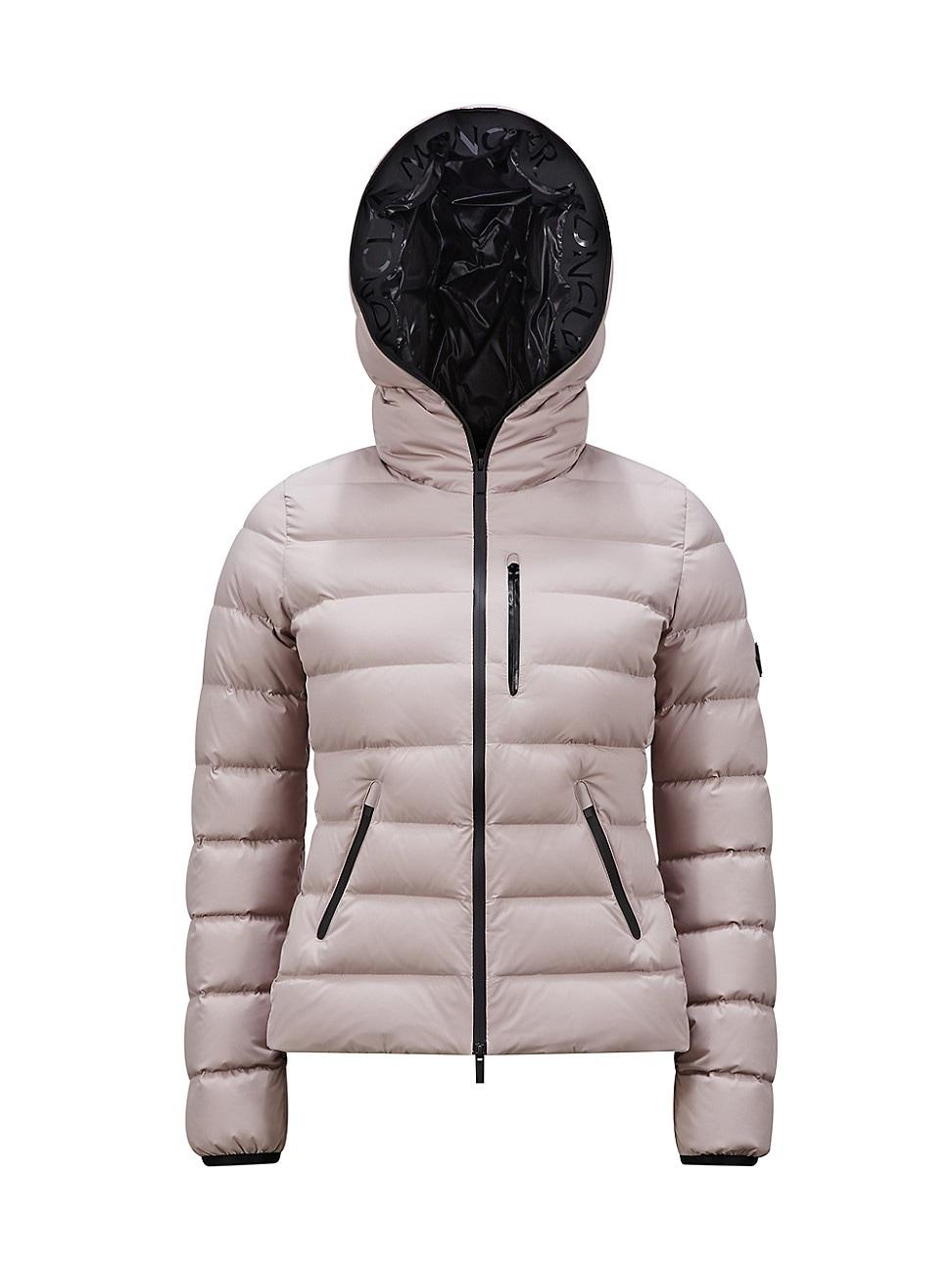 Womens Herbe Hooded Short Down Jacket Product Image