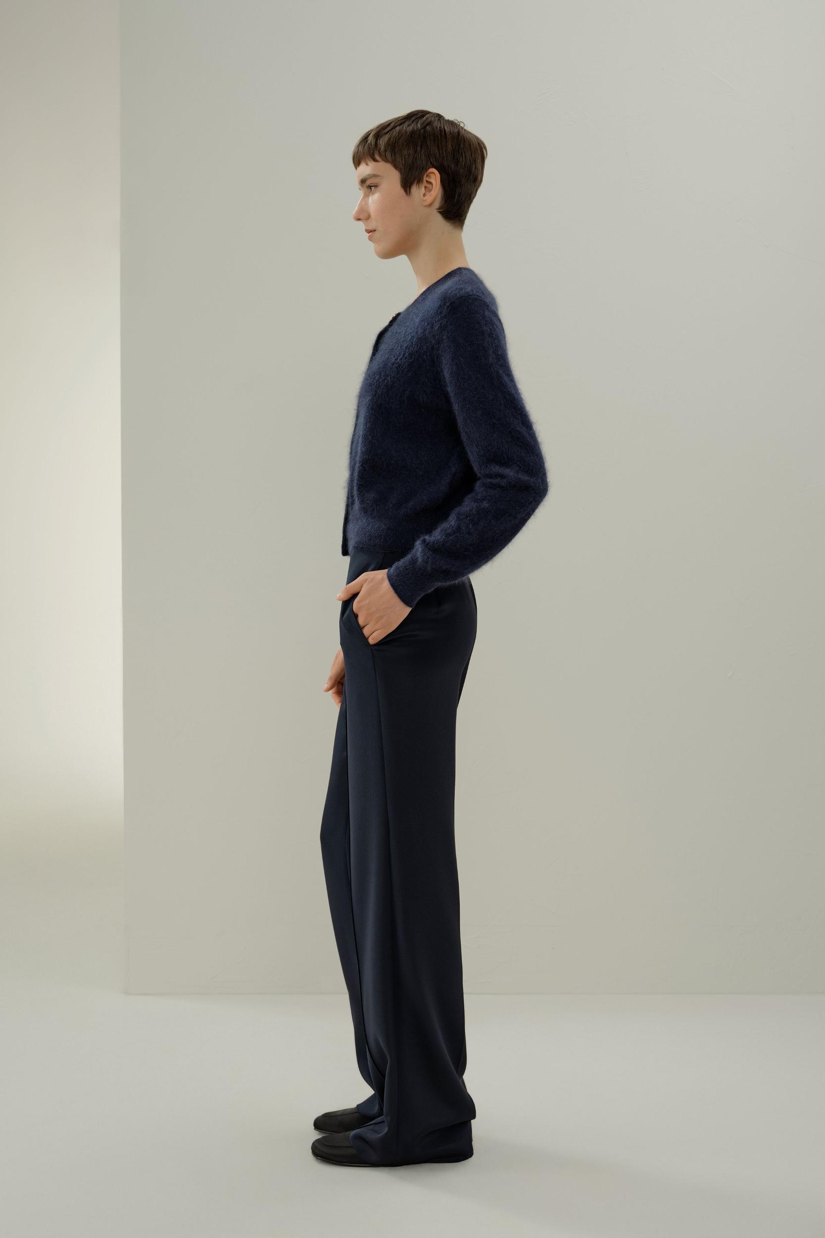 Ultra-Soft Brushed Cashmere Cardigan Product Image