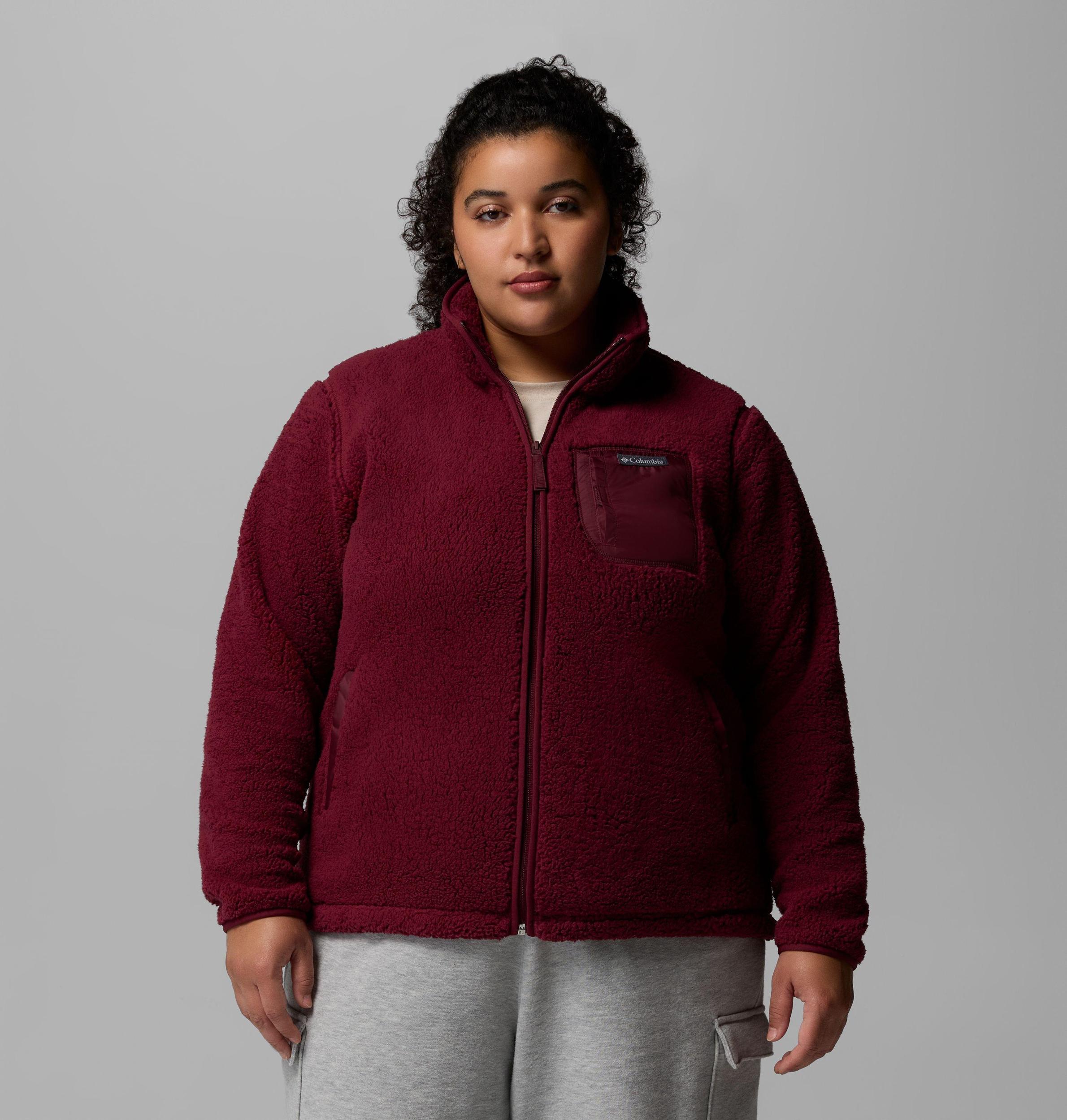 Columbia Womens West Bend Full Zip II Fleece Jacket - Plus Size- Product Image