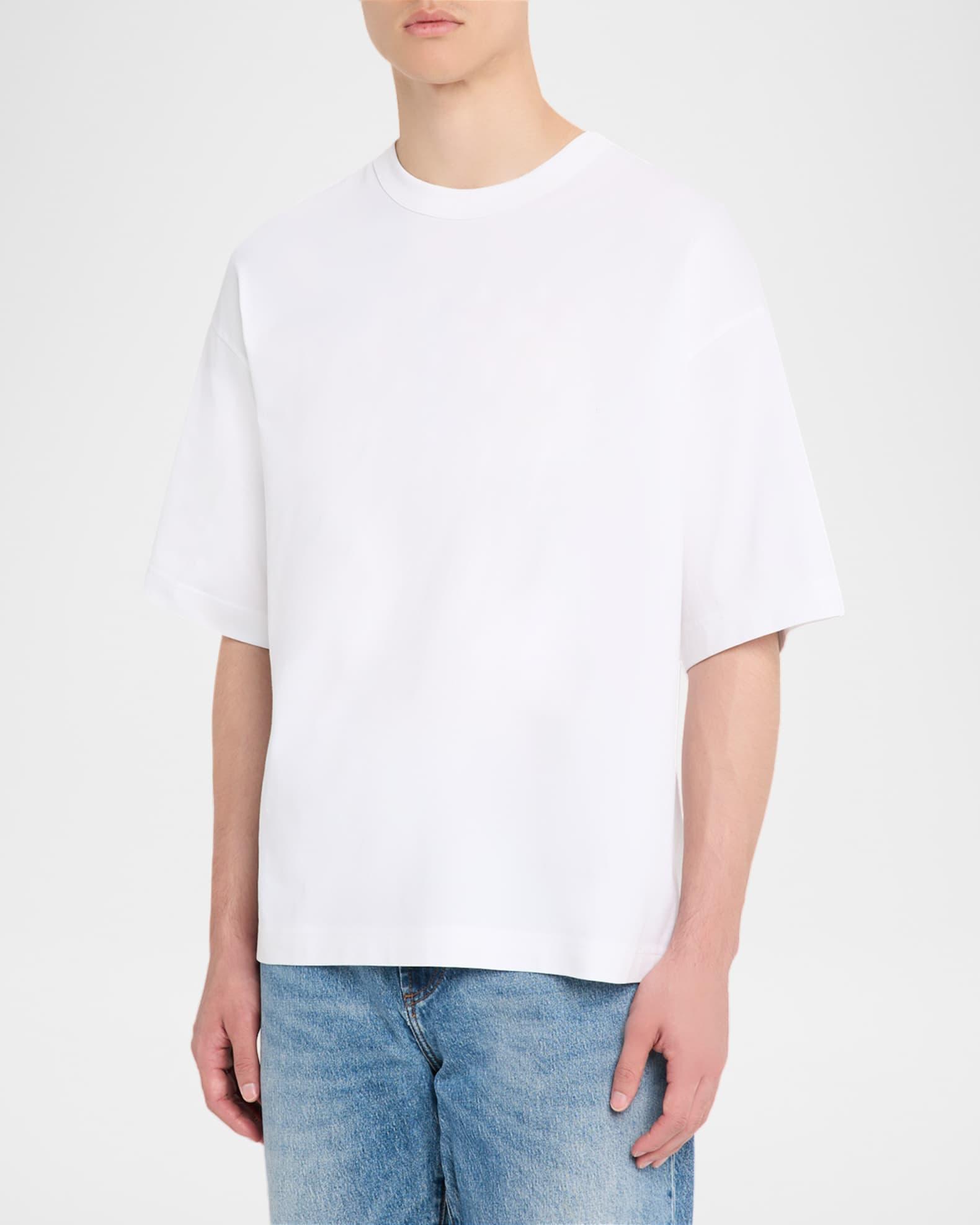 Men's Mercerized Jersey Crewneck T-Shirt Product Image