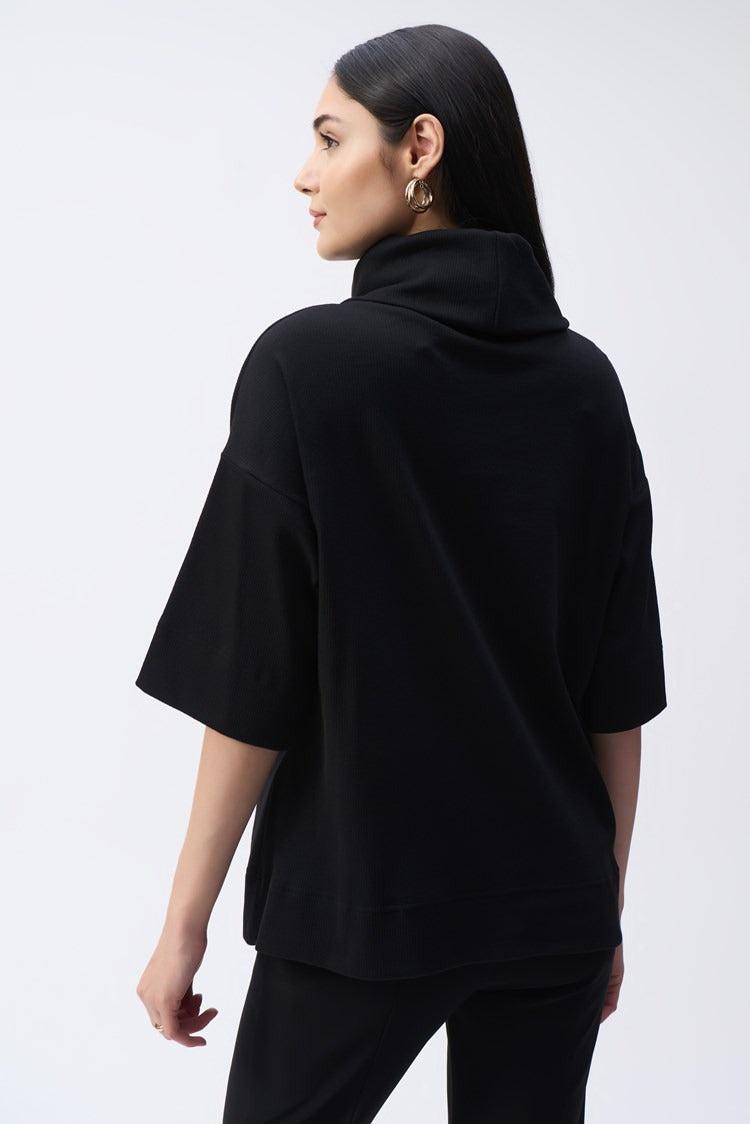 Needle Rib Long Boxy Top Product Image