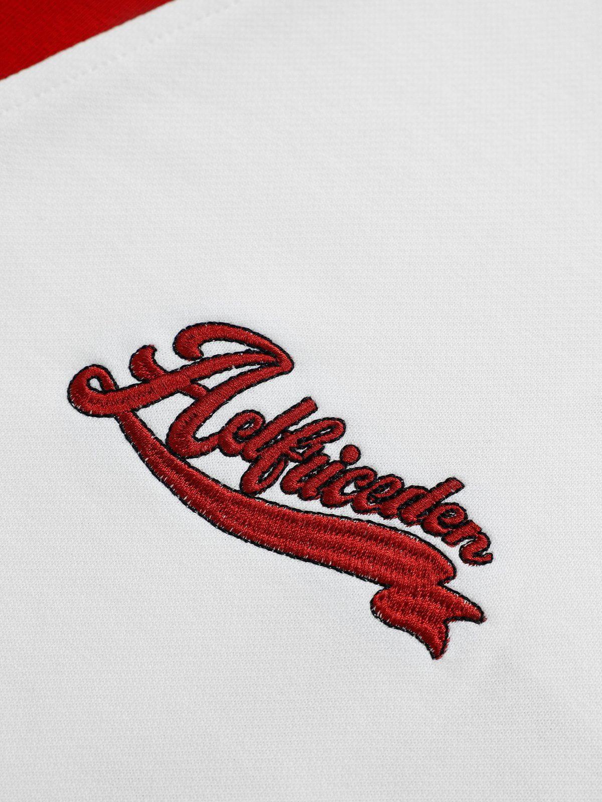 Aelfric Eden Patchwork Layered Pullover Hoodie Product Image