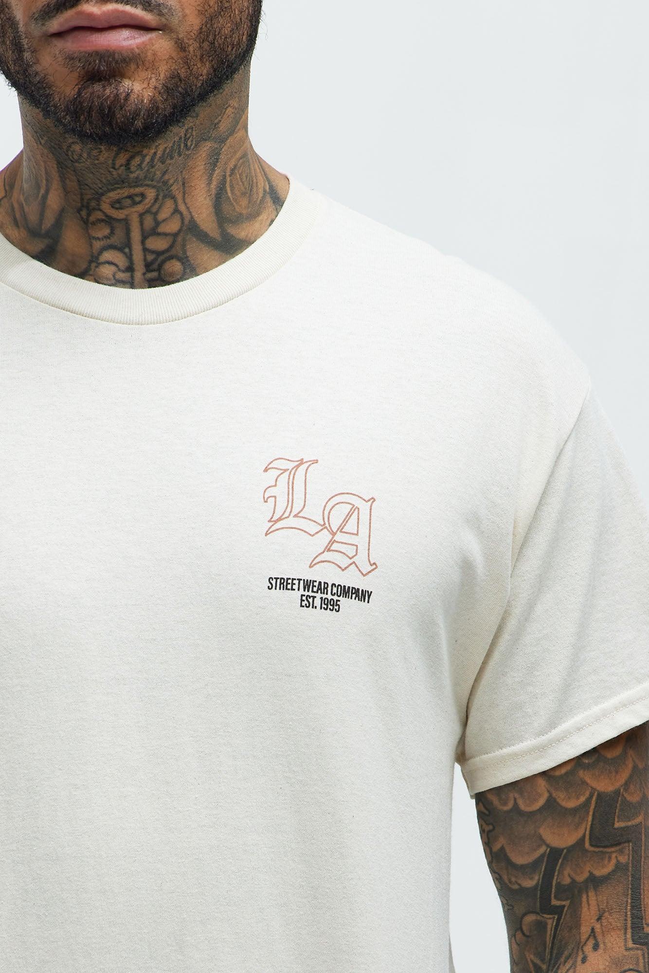 LA Dream Short Sleeve Tee - Natural/Combo Product Image