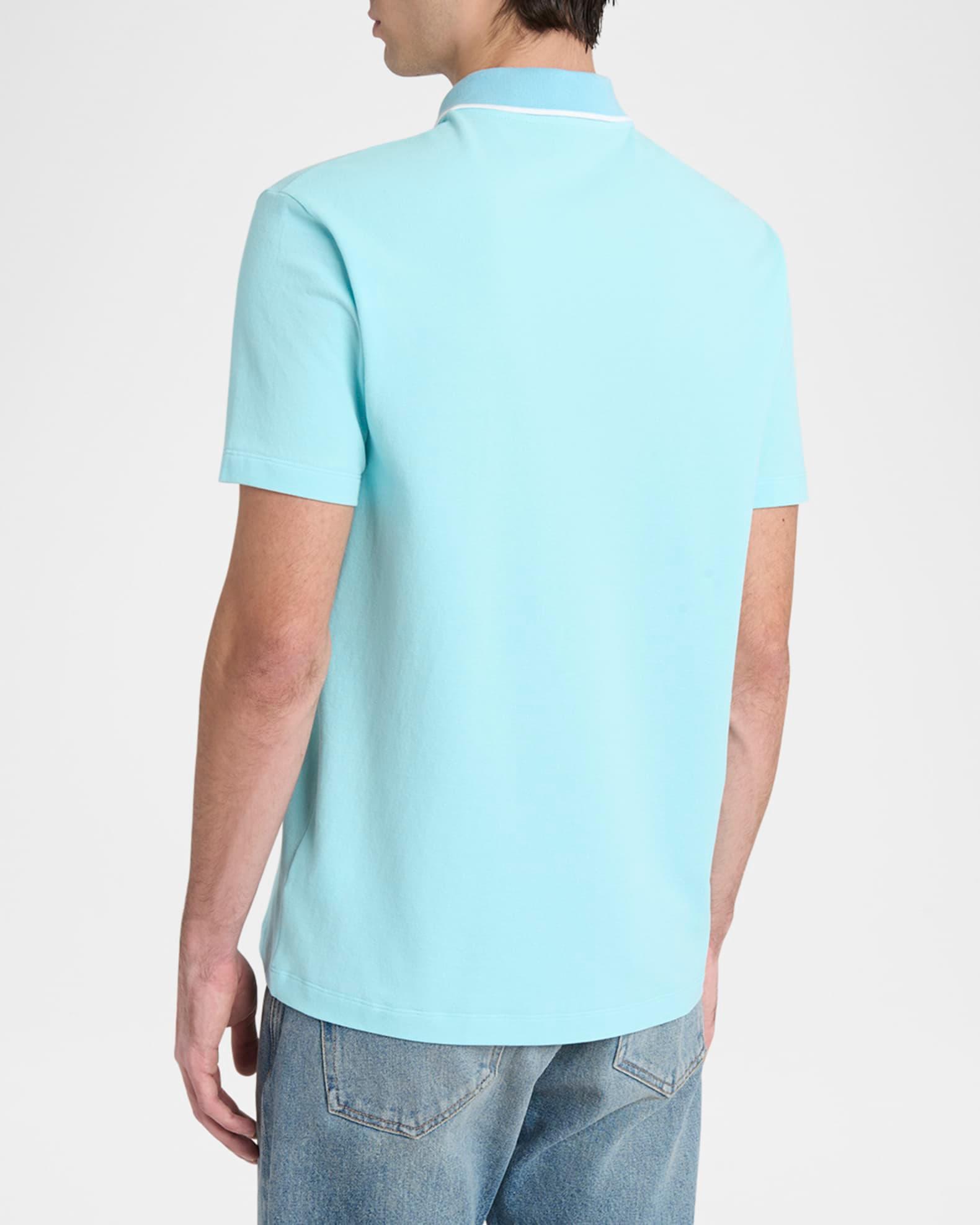 Men's Medusa Pique Polo Shirt Product Image