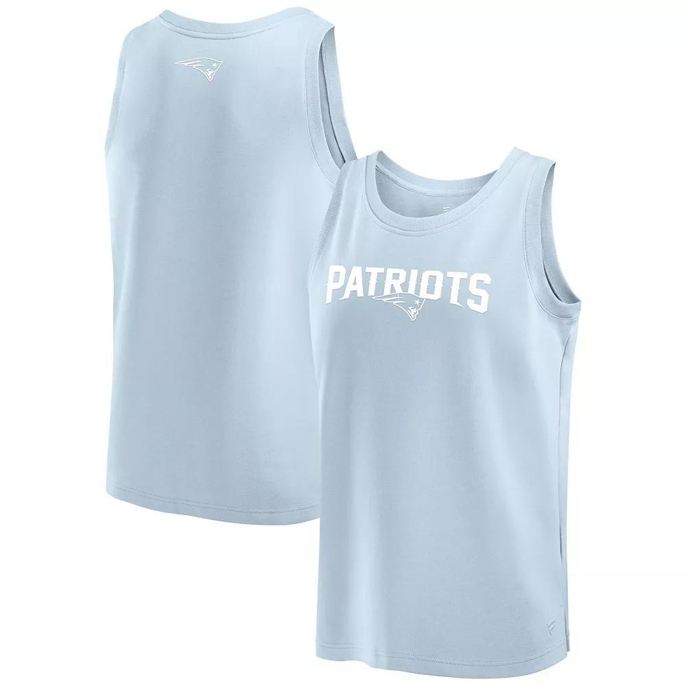Men's Fanatics Light Blue New England Patriots Elements Tank Top,  Product Image