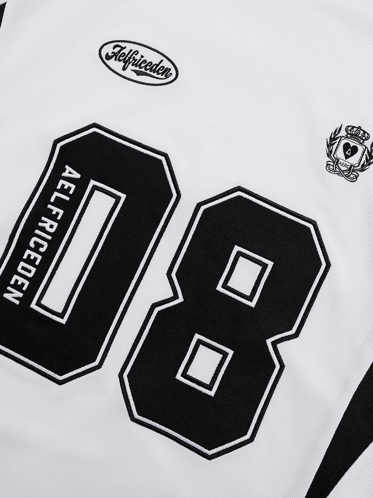 Aelfric Eden Color Blocking 08 V-Neck Sweatshirt Product Image