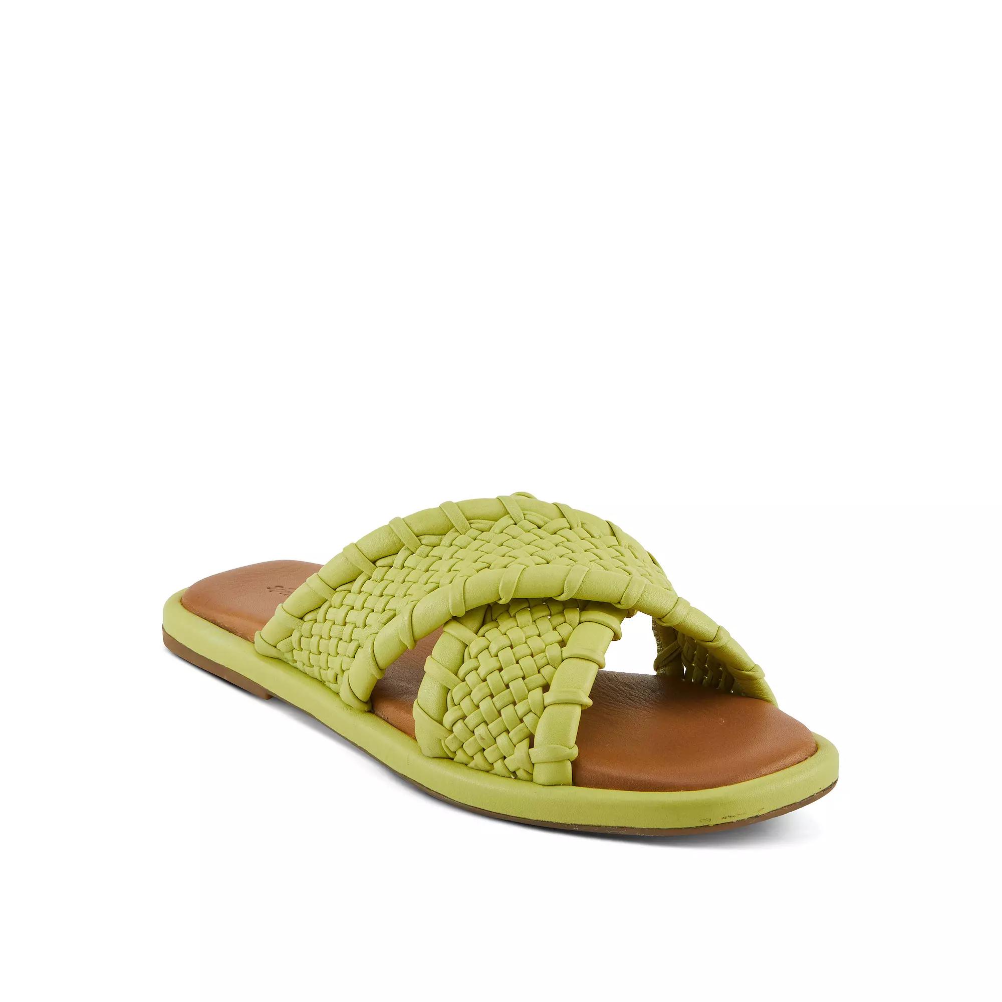 Spring Step Montauk Women's Slide Sandals, Size: 39, Green Product Image