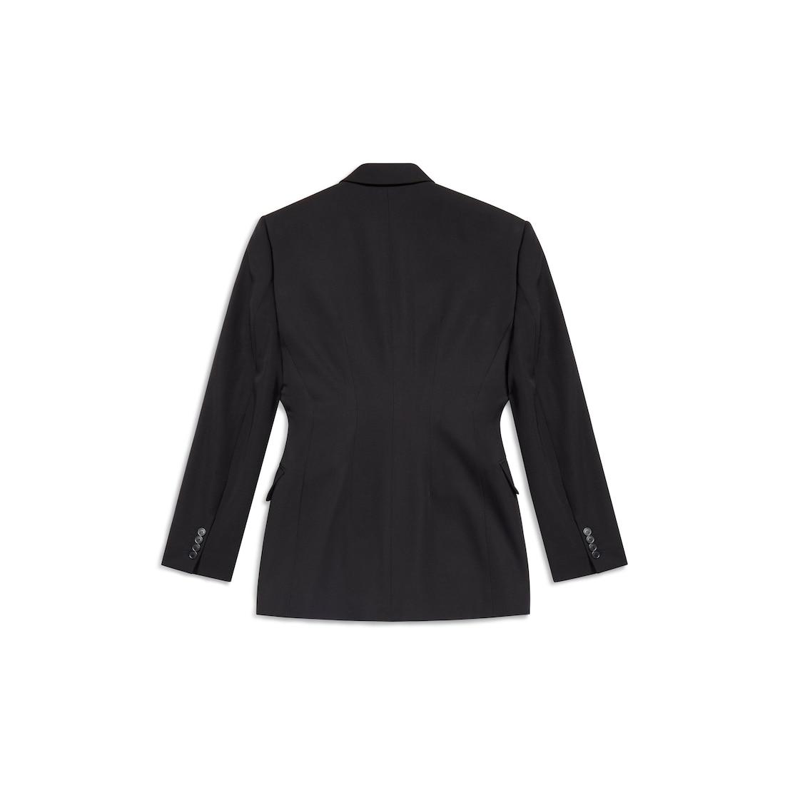 Women's Cinched Jacket in Black Product Image