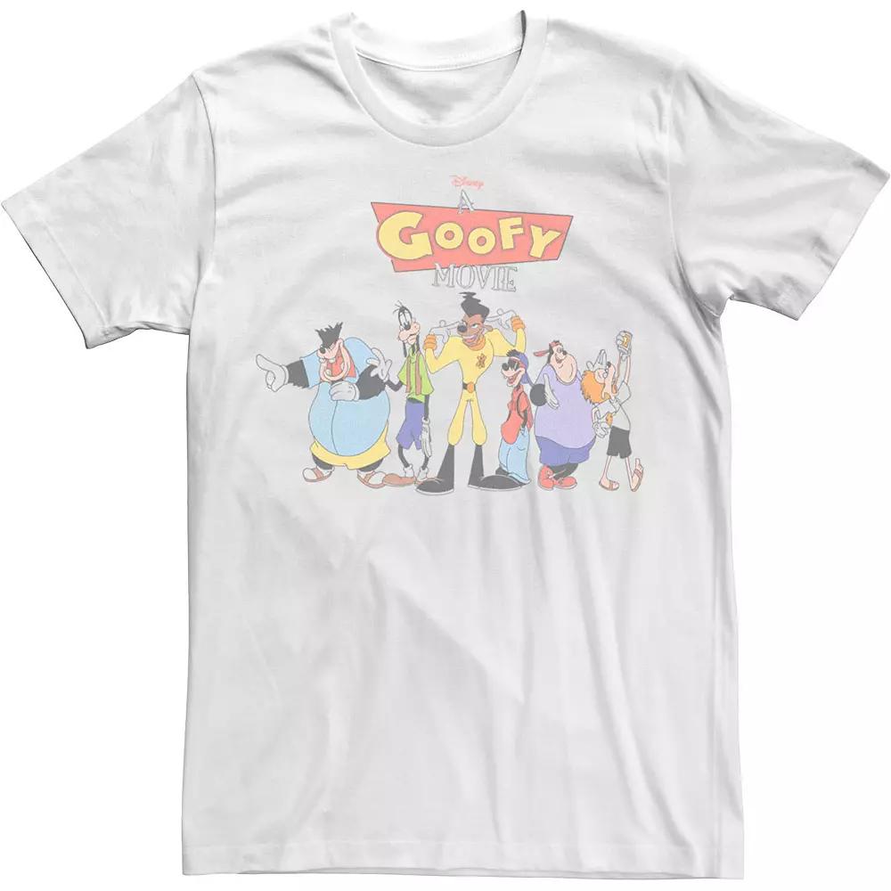 Men's A Goofy Movie Hyuck Hyuck Group Shot Tee,  Product Image