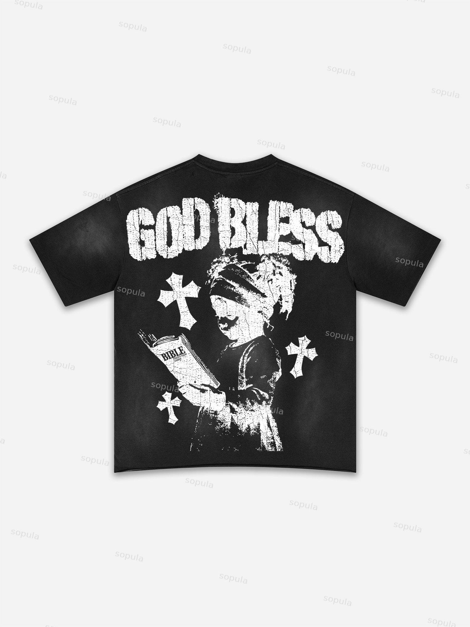 Fly By Choice Graphic Washed T-shirt Product Image