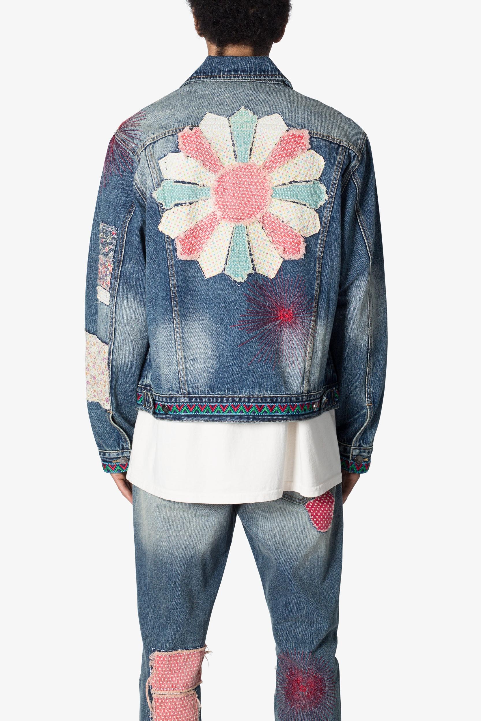 Rugged Trucker Jacket - Blue Product Image