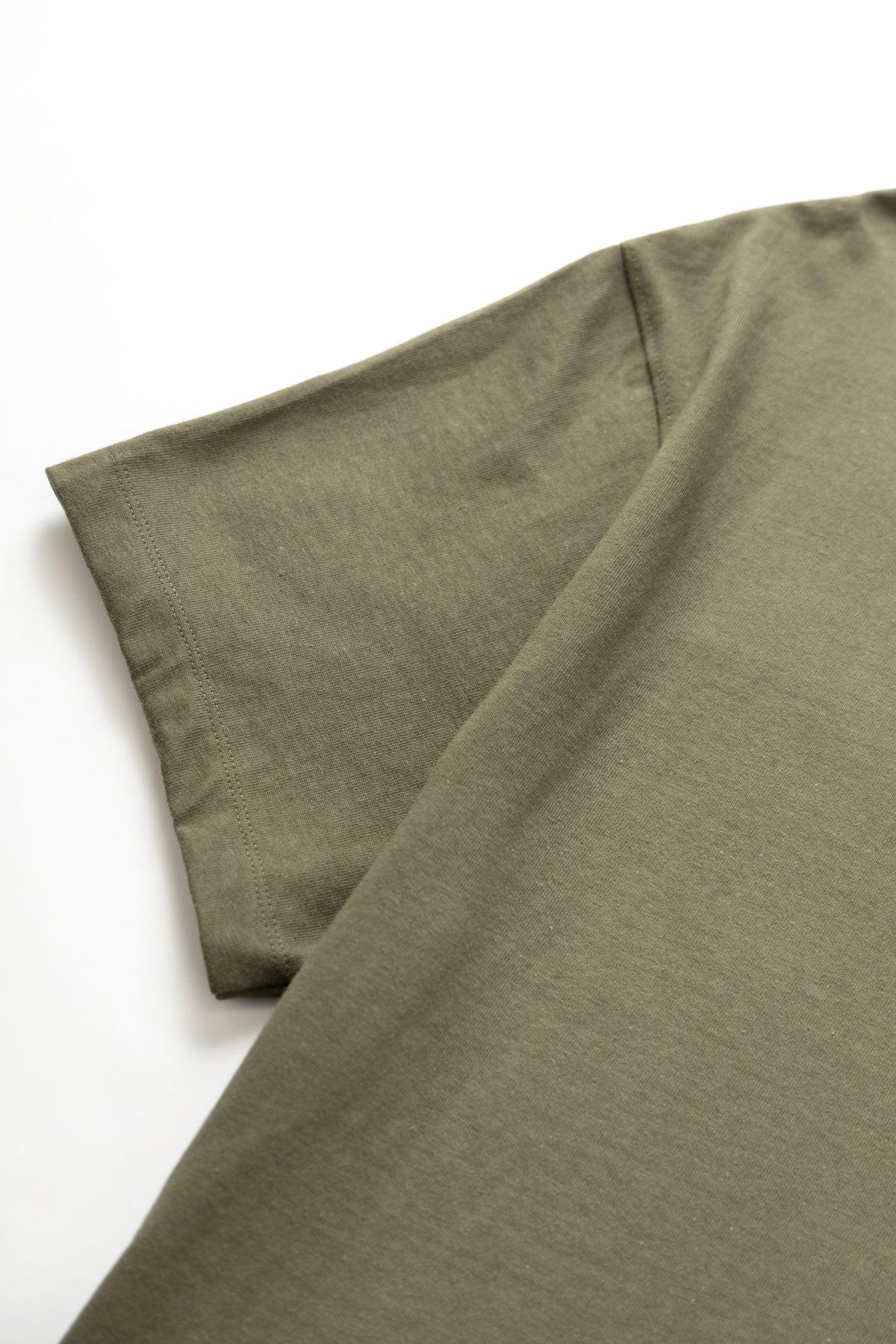 Hanes - Oversized Beefy-T 6oz T-Shirt - Fatigue Green Product Image