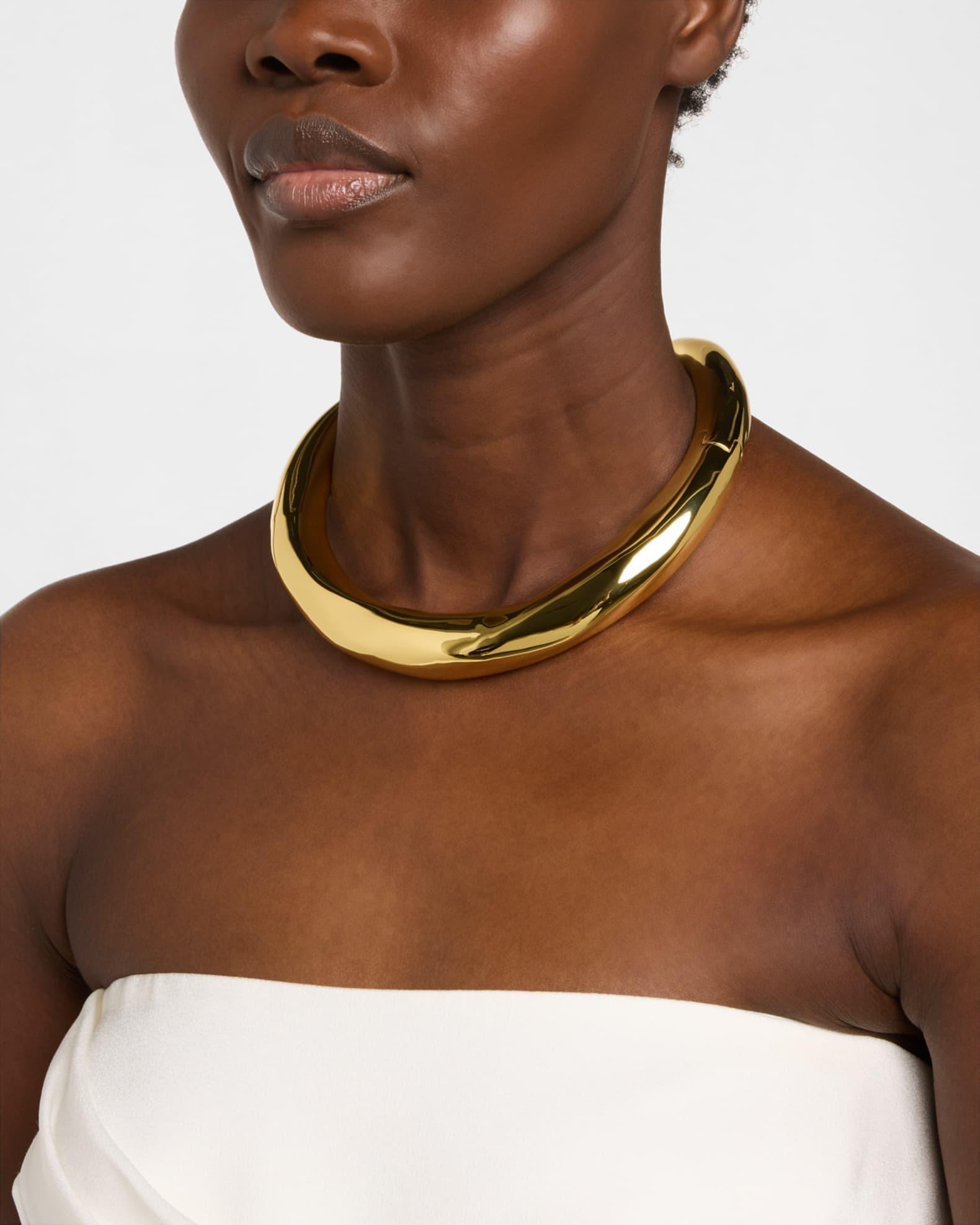 Molten Hinge Collar Necklace Product Image