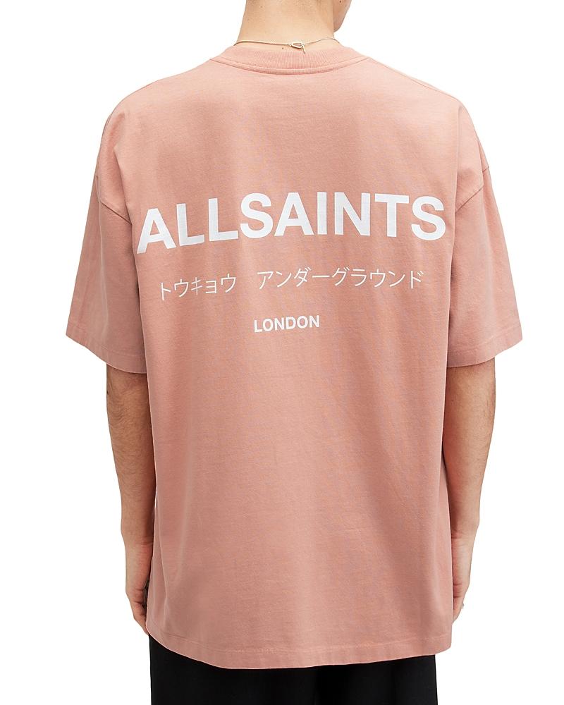 Allsaints Underground Organic Cotton Logo Graphic Tee Product Image