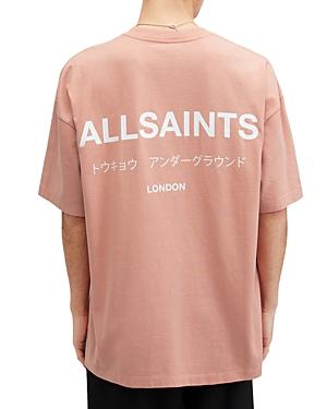 Allsaints Underground Organic Cotton Logo Graphic Tee Product Image